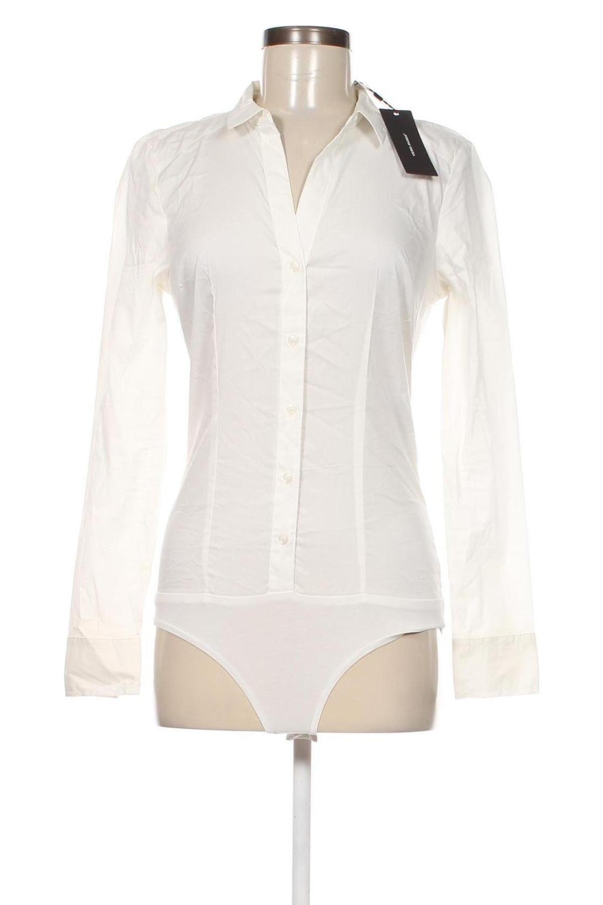 Γυναικείο πουκάμισο-κορμάκι Vero Moda, Μέγεθος M, Χρώμα Λευκό, Τιμή 20,62 €