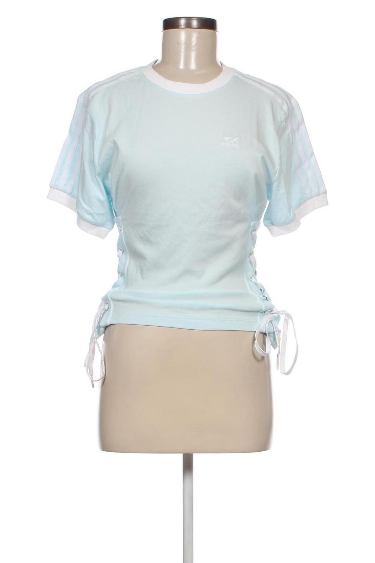Tricou de femei Adidas Originals, Mărime XXS, Culoare Albastru, Preț 103,03 Lei