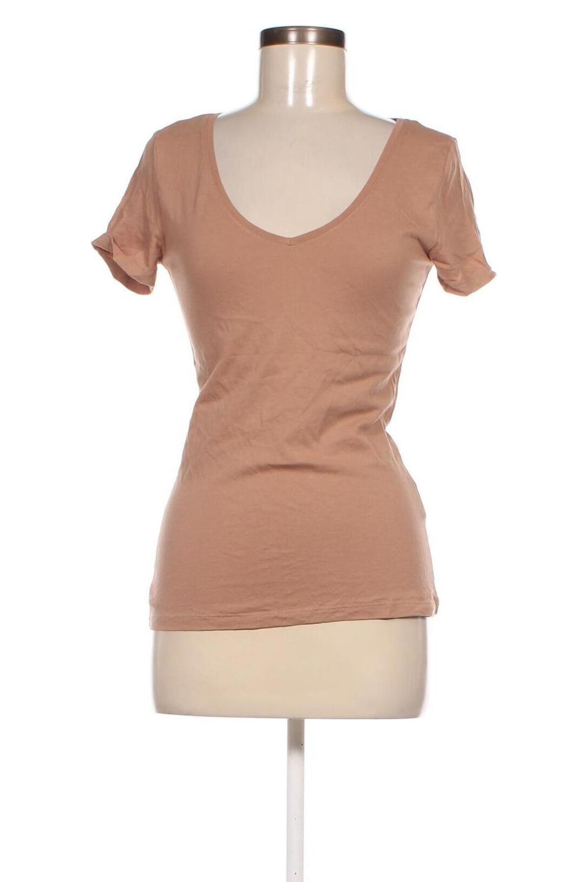 Γυναικείο t-shirt H&M, Μέγεθος M, Χρώμα Καφέ, Τιμή 8,04 €
