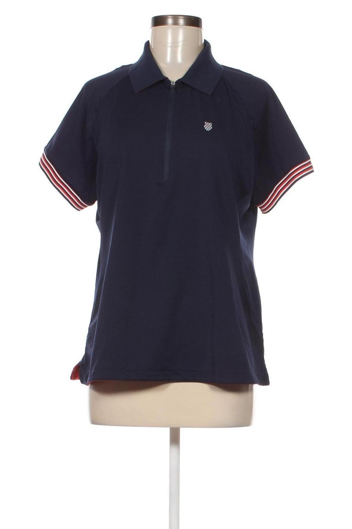 Γυναικείο t-shirt K-Swiss, Μέγεθος XXL, Χρώμα Μπλέ, Τιμή 7,42 €