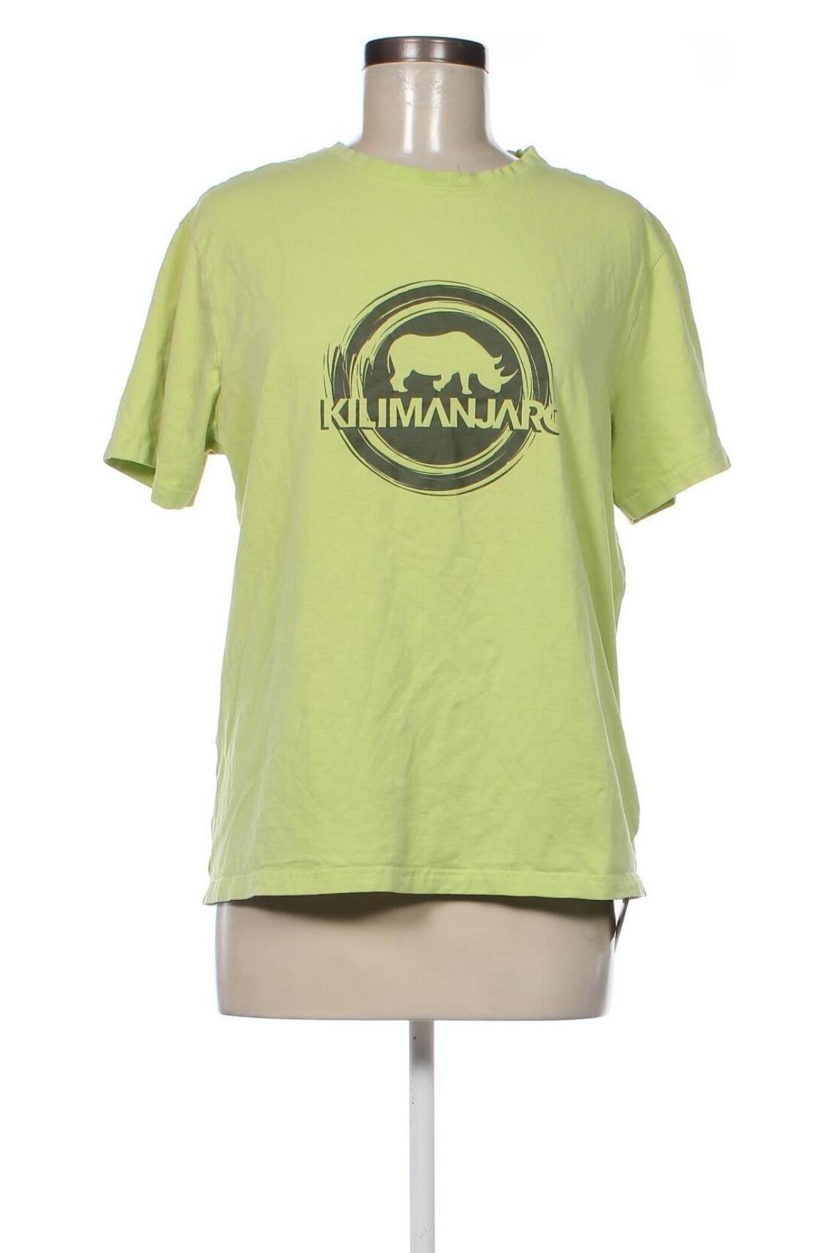Damen T-Shirt Kilimanjaro, Größe L, Farbe Grün, Preis € 15,48