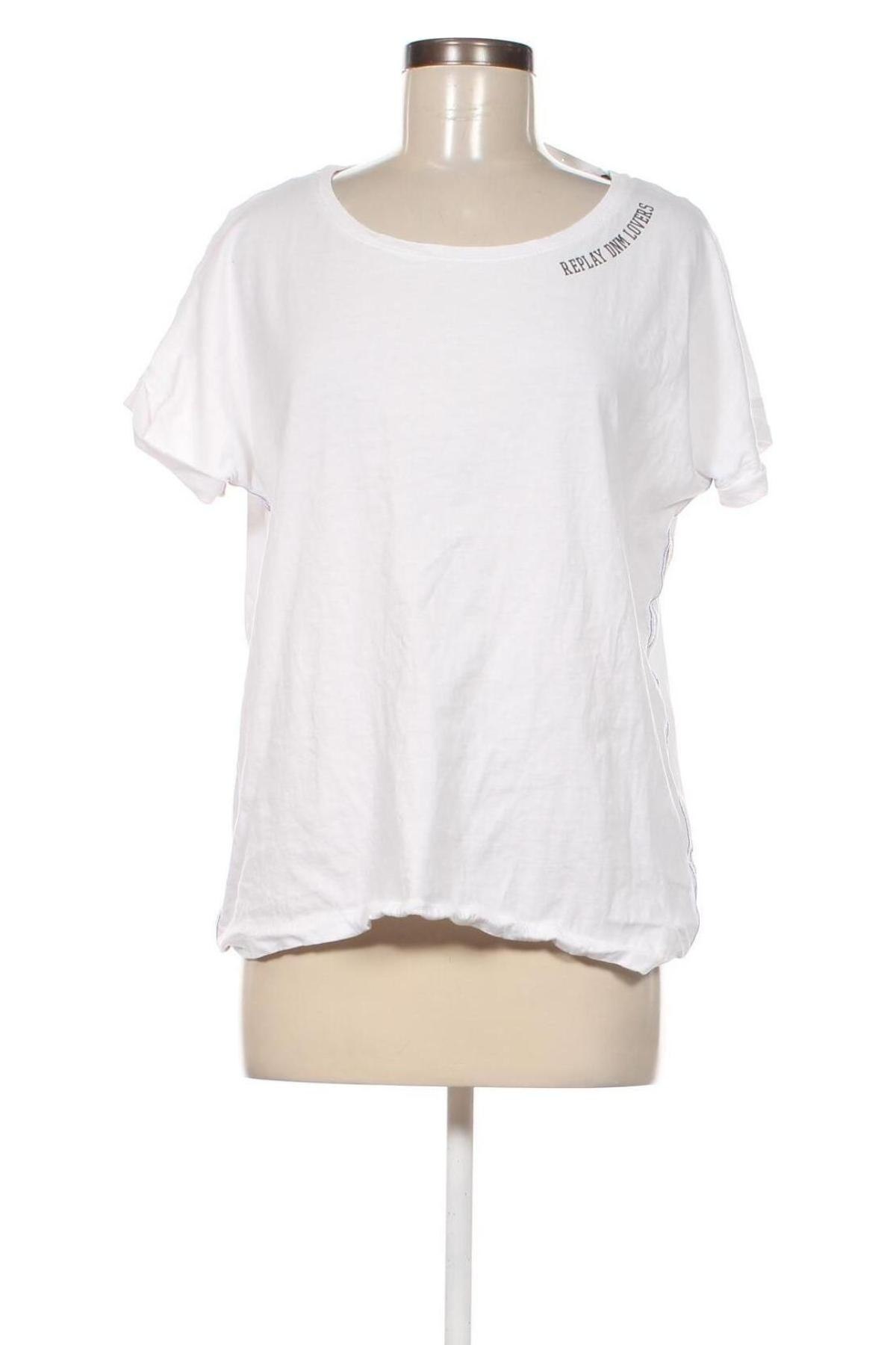 Dámské tričko Replay, Velikost S, Barva Bílá, Cena  986,00 Kč
