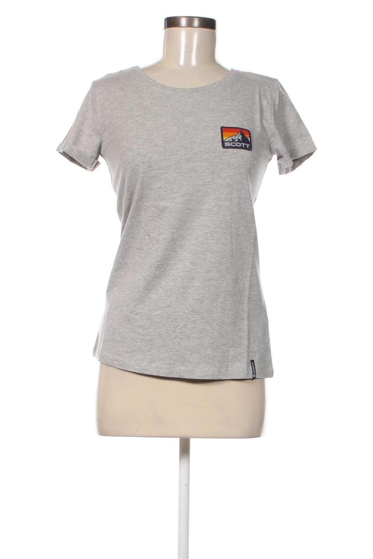 Damen T-Shirt SCOTT, Größe XS, Farbe Grau, Preis 12,62 €