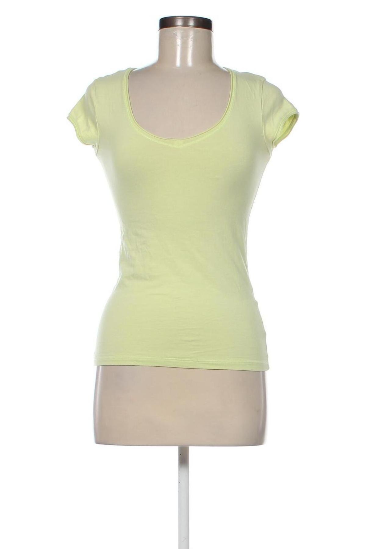 Damen T-Shirt Zara Trafaluc, Größe M, Farbe Gelb, Preis 5,57 €