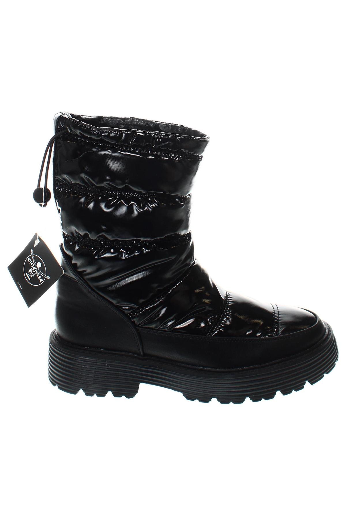 Γυναικείες μπότες Chiemsee, Μέγεθος 37, Χρώμα Μαύρο, Τιμή 23,81 €