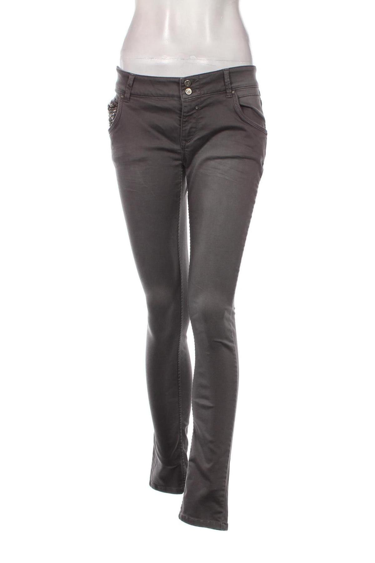 Damen Jeans Coccara, Größe L, Farbe Grau, Preis 6,26 €