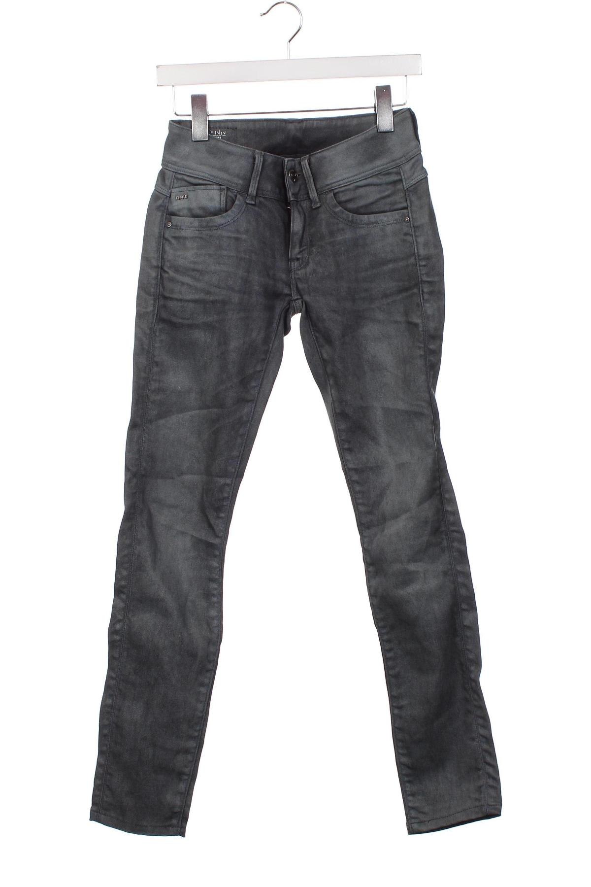 Damskie jeansy G-Star Raw, Rozmiar S, Kolor Szary, Cena 83,93 zł