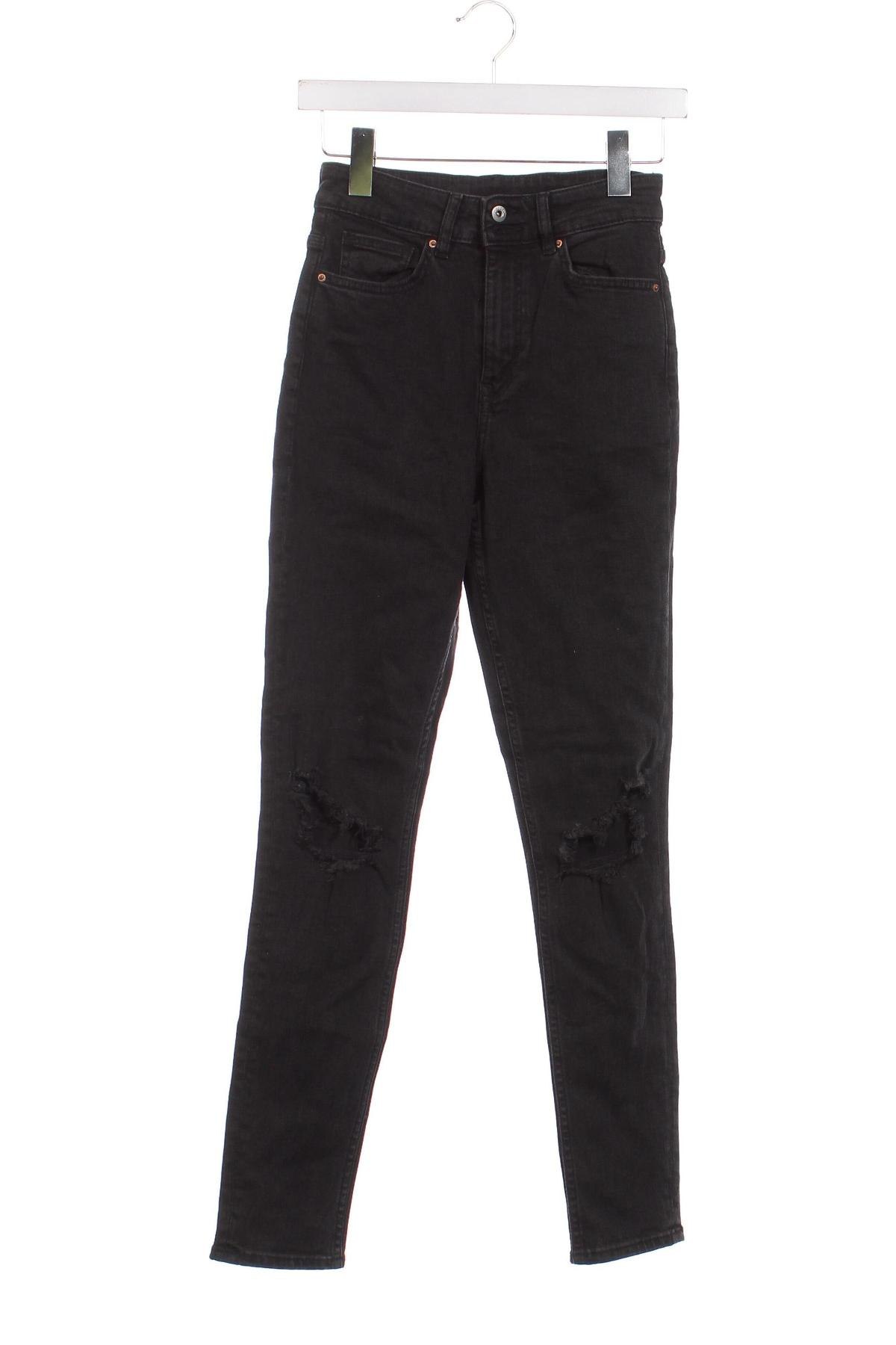 Damen Jeans H&M Divided, Größe XS, Farbe Schwarz, Preis € 3,03