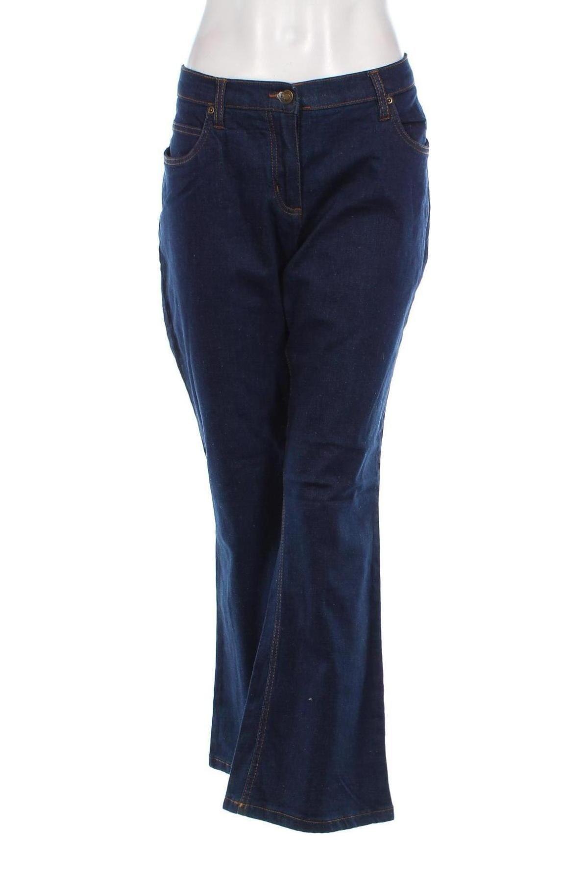 Γυναικείο Τζίν John Baner, Μέγεθος XL, Χρώμα Μπλέ, Τιμή 17,94 €