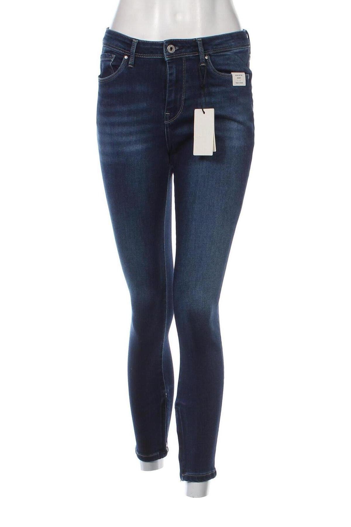 Дамски дънки Pepe Jeans, Размер M, Цвят Син, Цена 120,75 лв.
