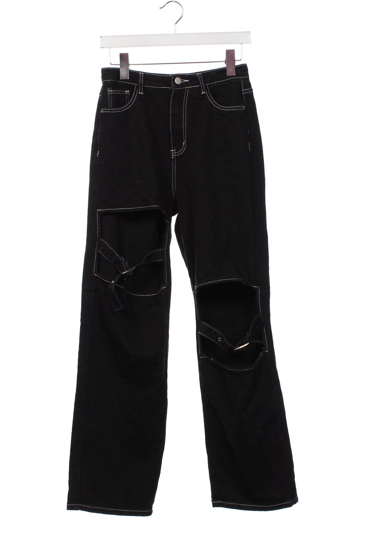 Dámske džínsy  SHEIN, Veľkosť S, Farba Čierna, Cena  16,44 €