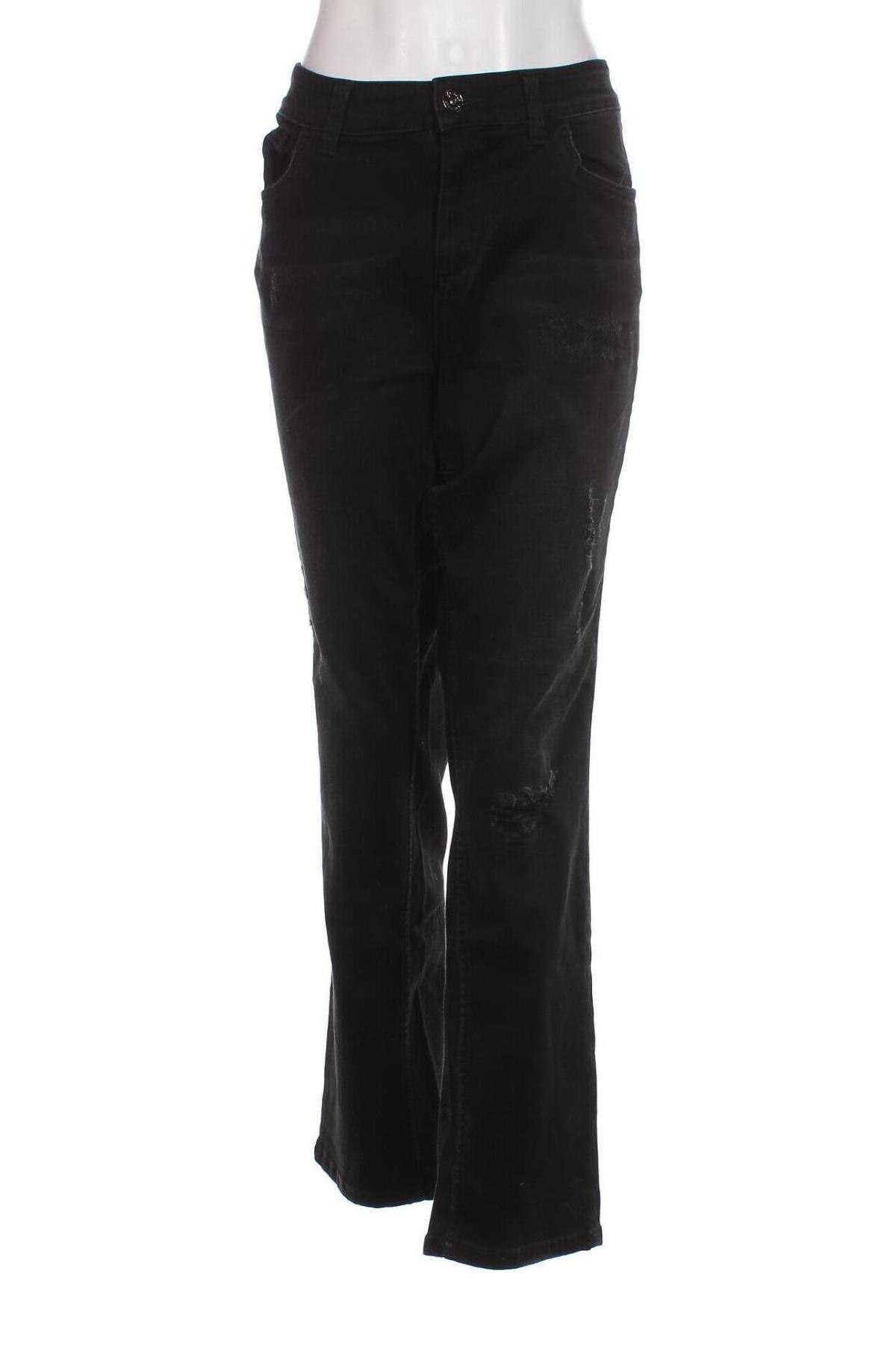 Damen Jeans Triangle By s.Oliver, Größe XL, Farbe Schwarz, Preis 20,18 €