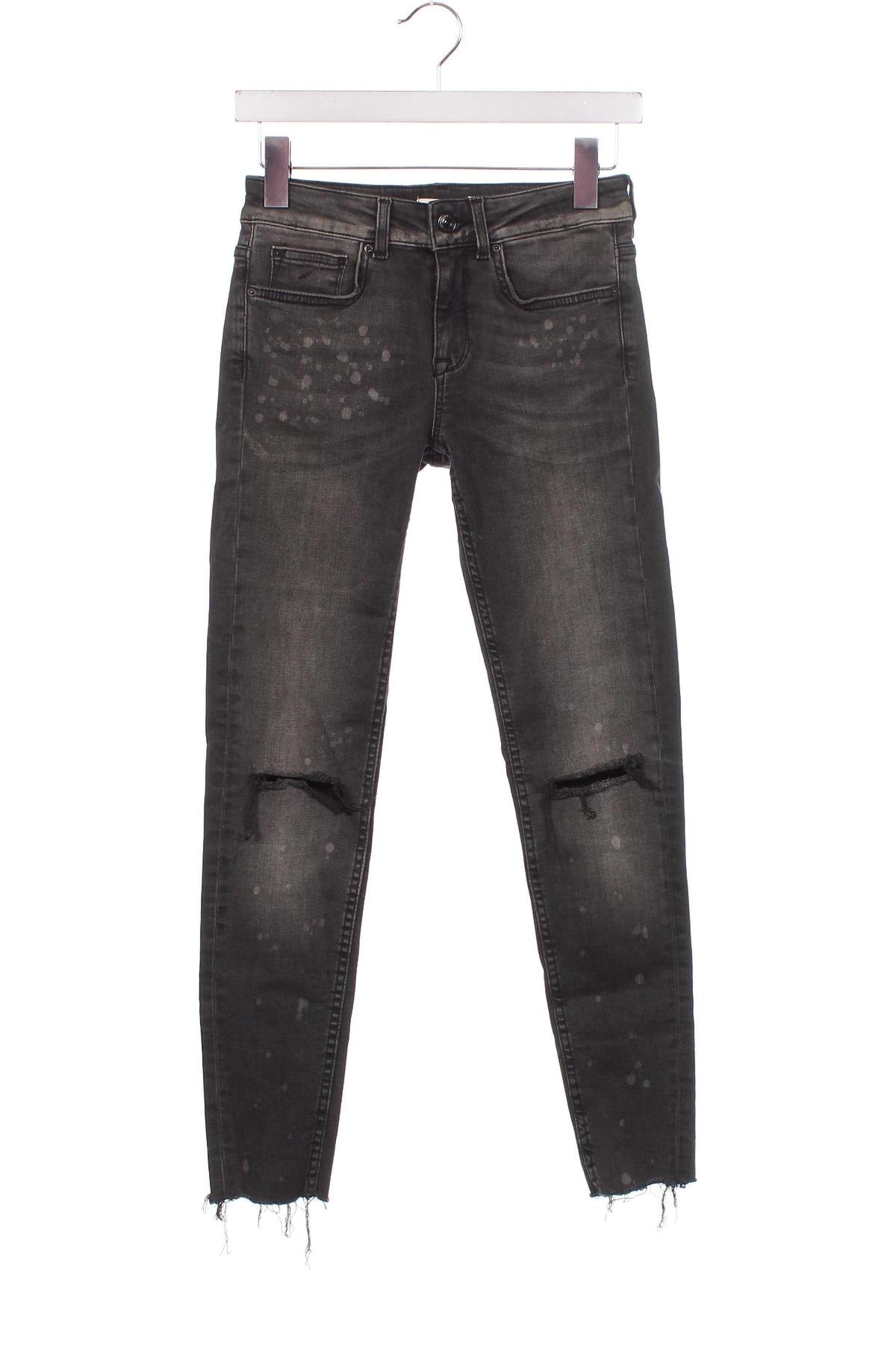 Damen Jeans Zara, Größe XS, Farbe Grau, Preis € 4,91