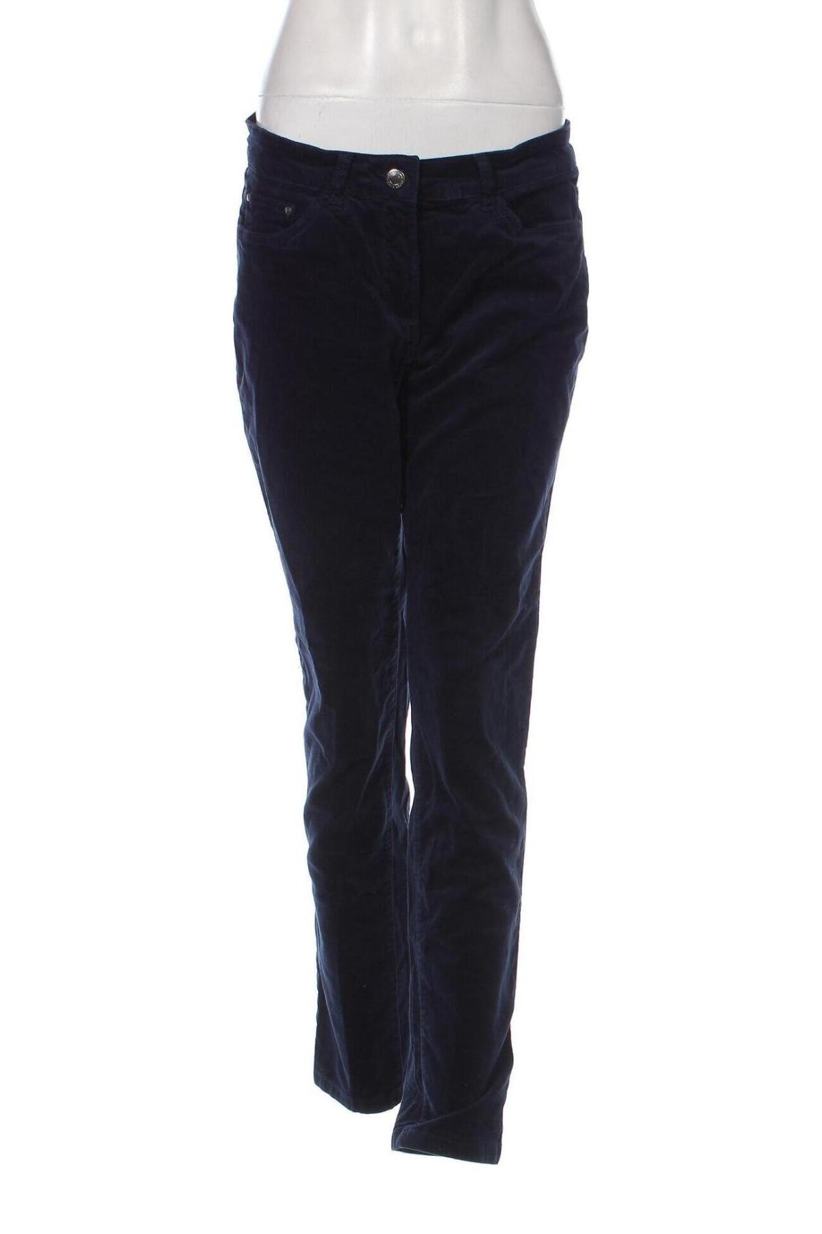 Γυναικείο κοτλέ παντελόνι Blue Motion, Μέγεθος L, Χρώμα Μπλέ, Τιμή 7,12 €