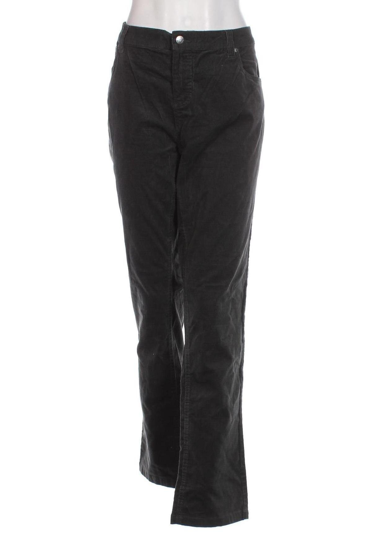 Γυναικείο κοτλέ παντελόνι Cool Code, Μέγεθος XXL, Χρώμα Γκρί, Τιμή 9,69 €