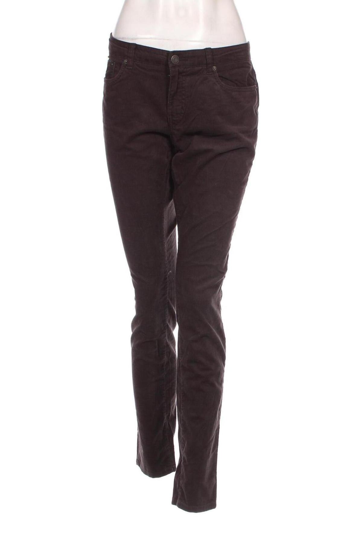 Pantaloni de velvet de femei H&M L.O.G.G., Mărime L, Culoare Gri, Preț 14,31 Lei