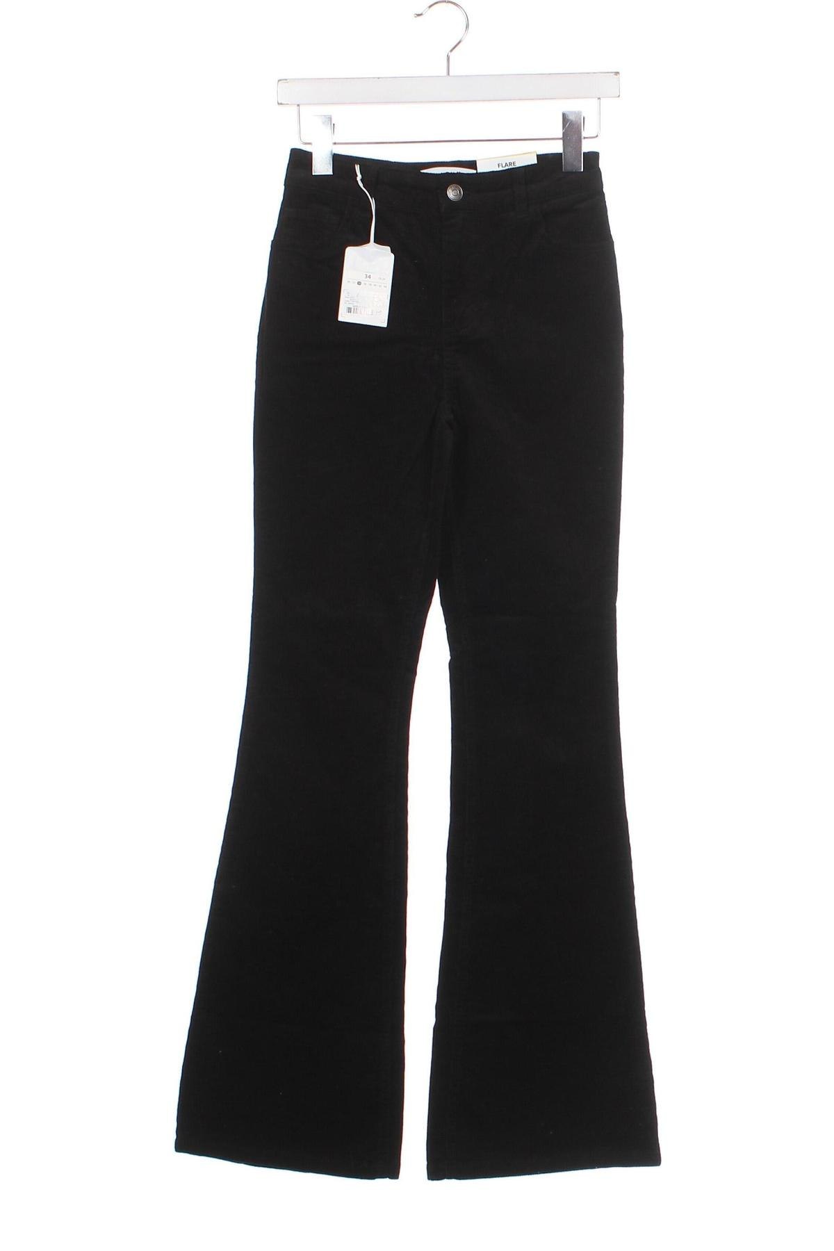 Дамски джинси Jennyfer, Размер XXS, Цвят Черен, Цена 13,80 лв.