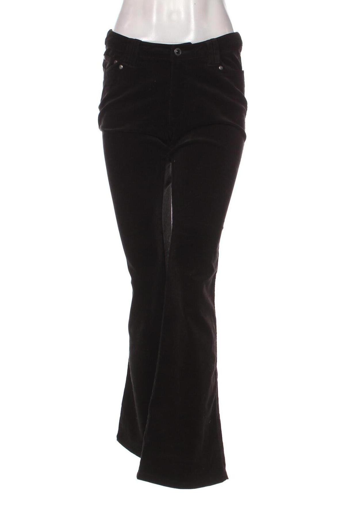 Γυναικείο κοτλέ παντελόνι Street One, Μέγεθος S, Χρώμα Μαύρο, Τιμή 17,94 €