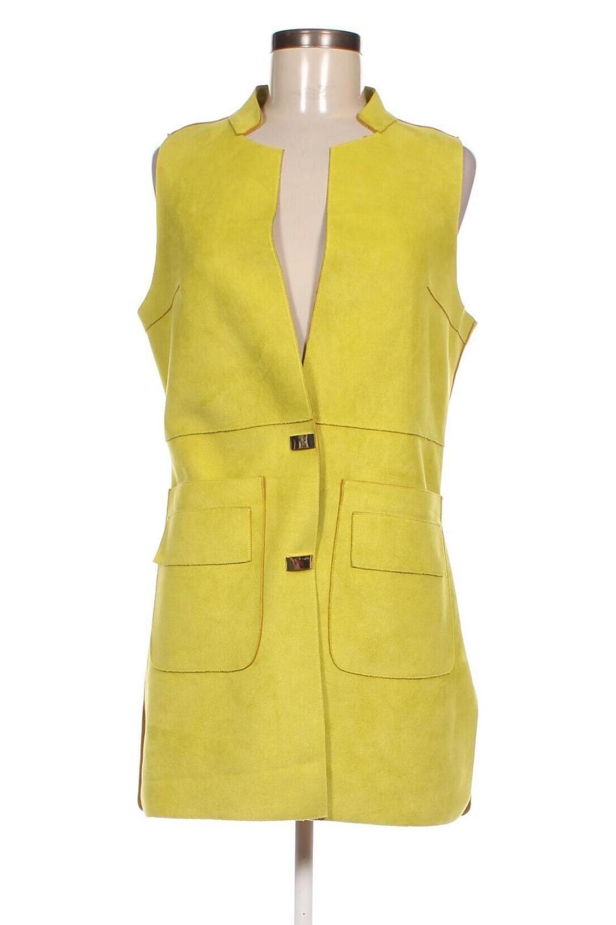 Γυναικείο γιλέκο, Μέγεθος XL, Χρώμα Κίτρινο, Τιμή 26,60 €
