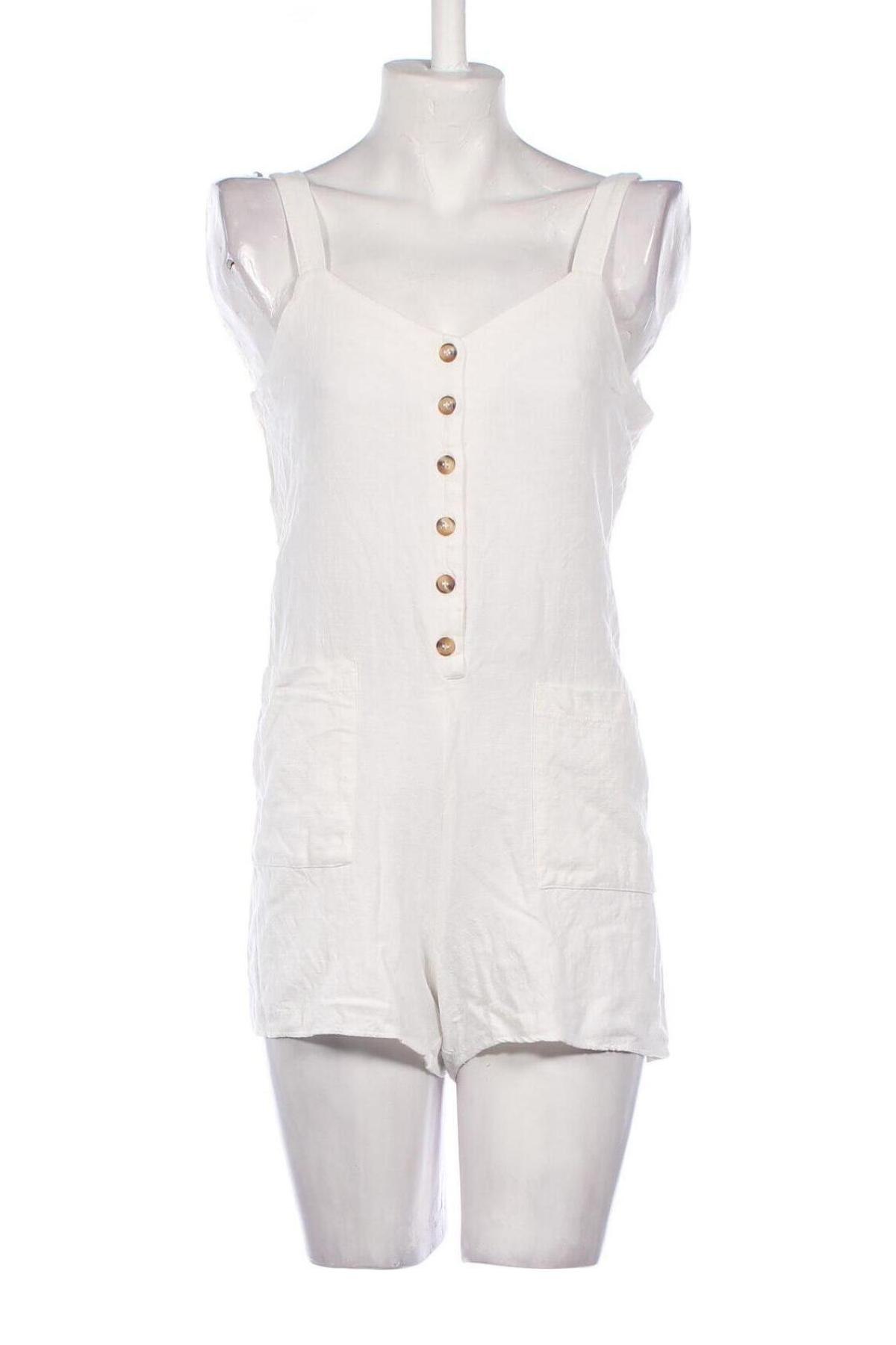 Damen Overall Primark, Größe M, Farbe Weiß, Preis 7,88 €