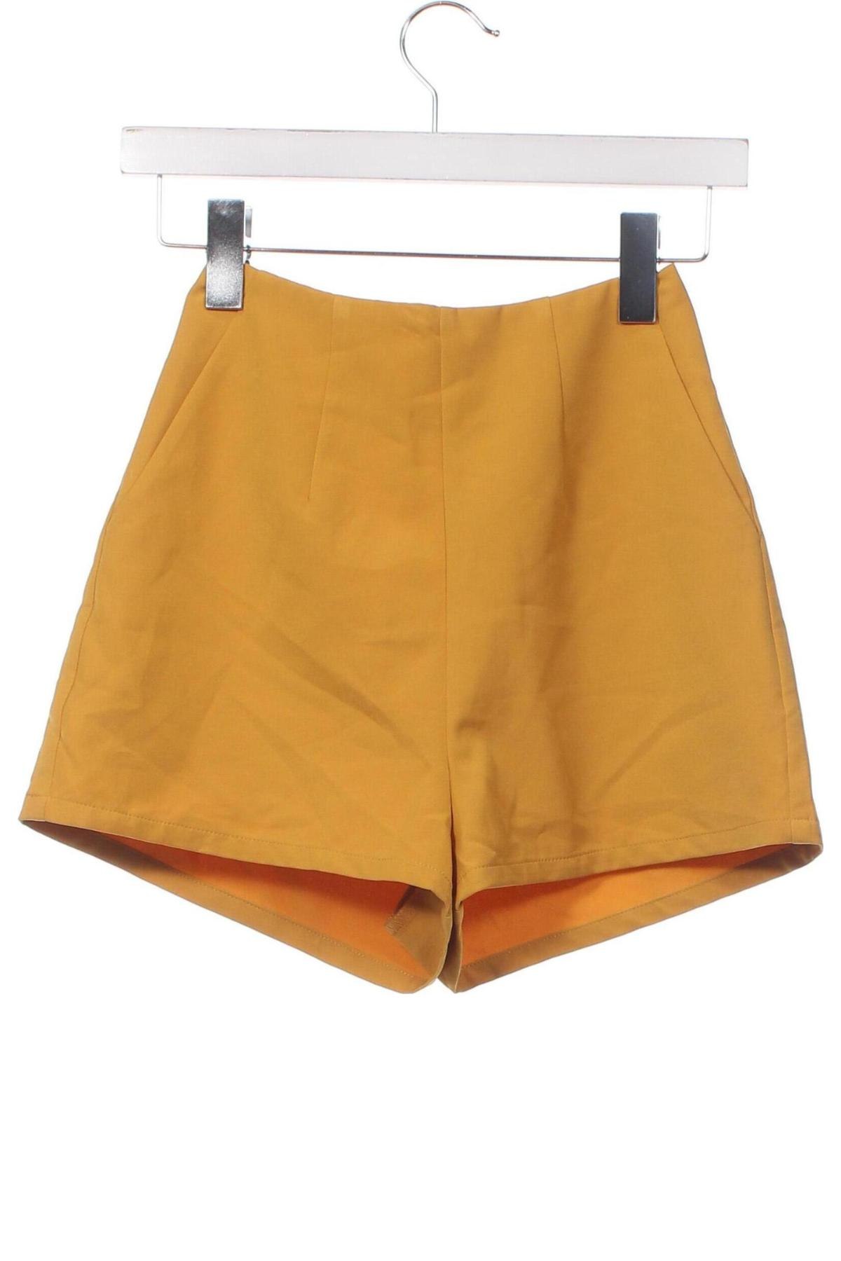 Damen Shorts, Größe XXS, Farbe Gelb, Preis 13,22 €