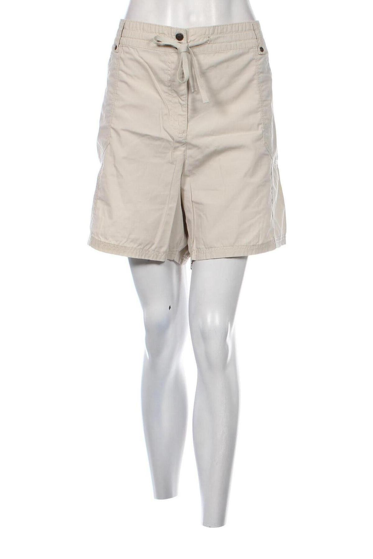 Γυναικείο κοντό παντελόνι Marks & Spencer, Μέγεθος 3XL, Χρώμα  Μπέζ, Τιμή 8,18 €
