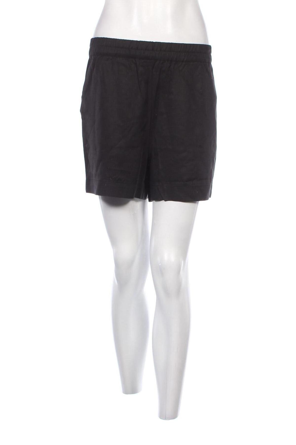Γυναικείο κοντό παντελόνι Object, Μέγεθος XS, Χρώμα Μαύρο, Τιμή 7,42 €