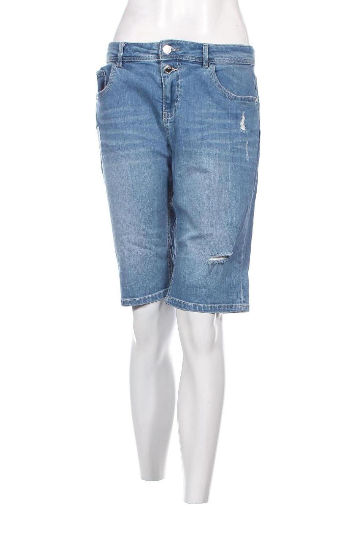 Γυναικείο κοντό παντελόνι Orsay, Μέγεθος XL, Χρώμα Μπλέ, Τιμή 11,75 €