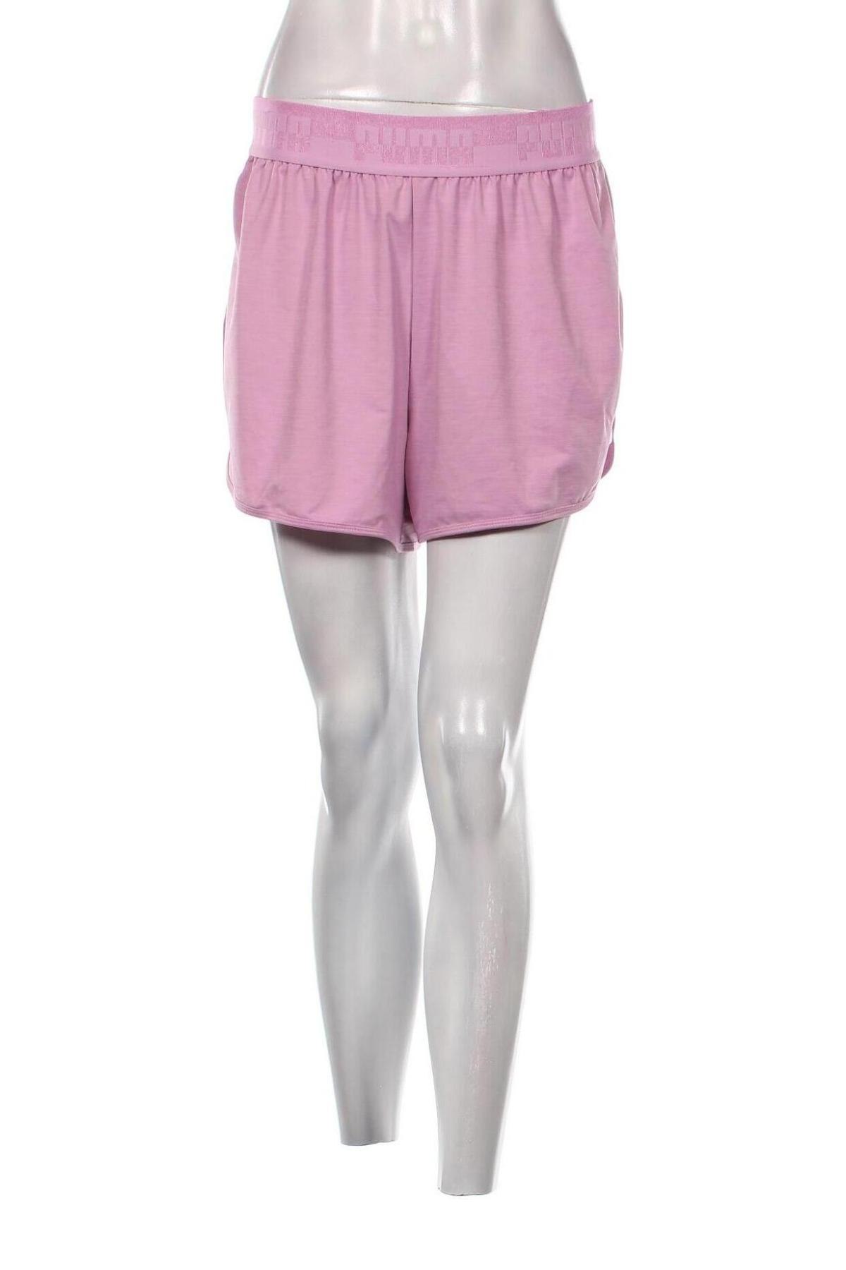 Дамски къс панталон PUMA, Размер L, Цвят Розов, Цена 43,28 лв.
