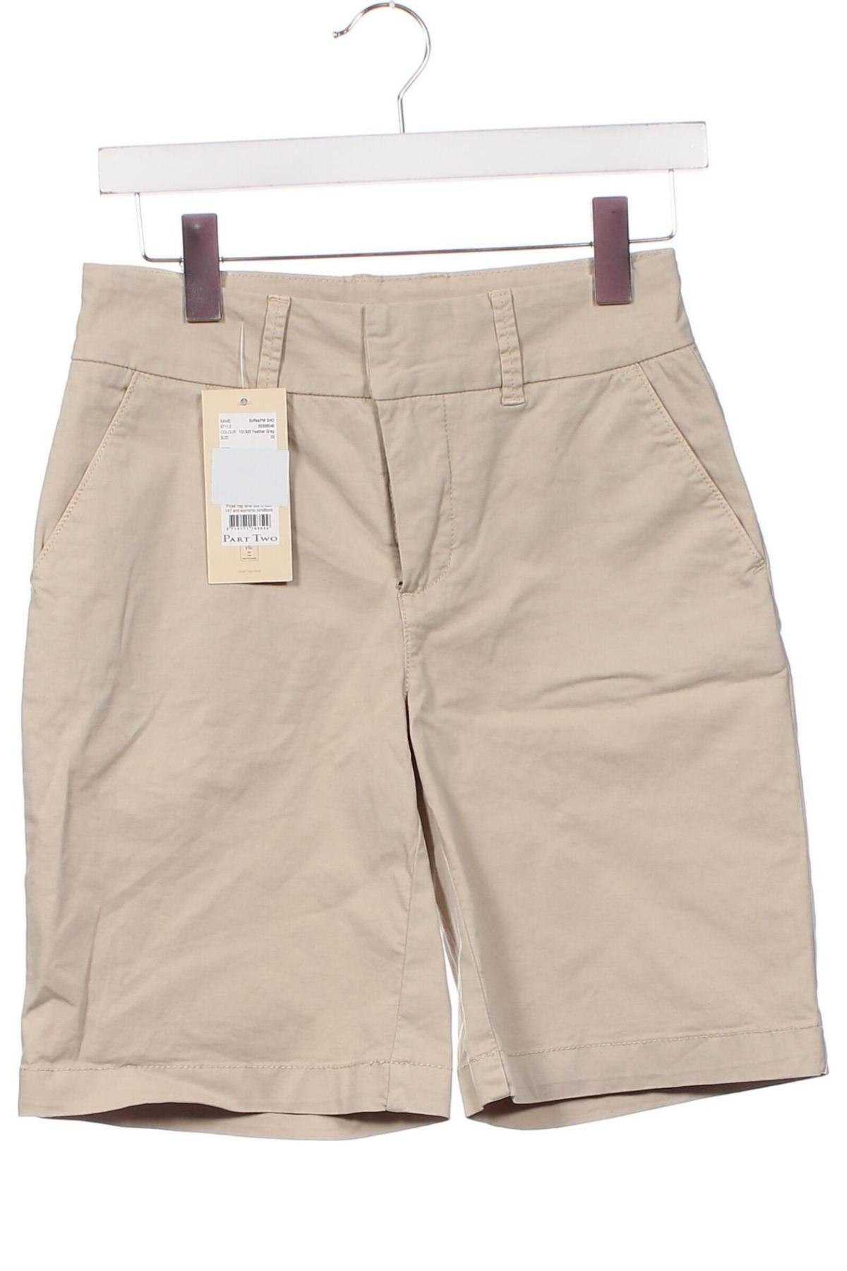 Damen Shorts Part Two, Größe XXS, Farbe Beige, Preis 52,58 €