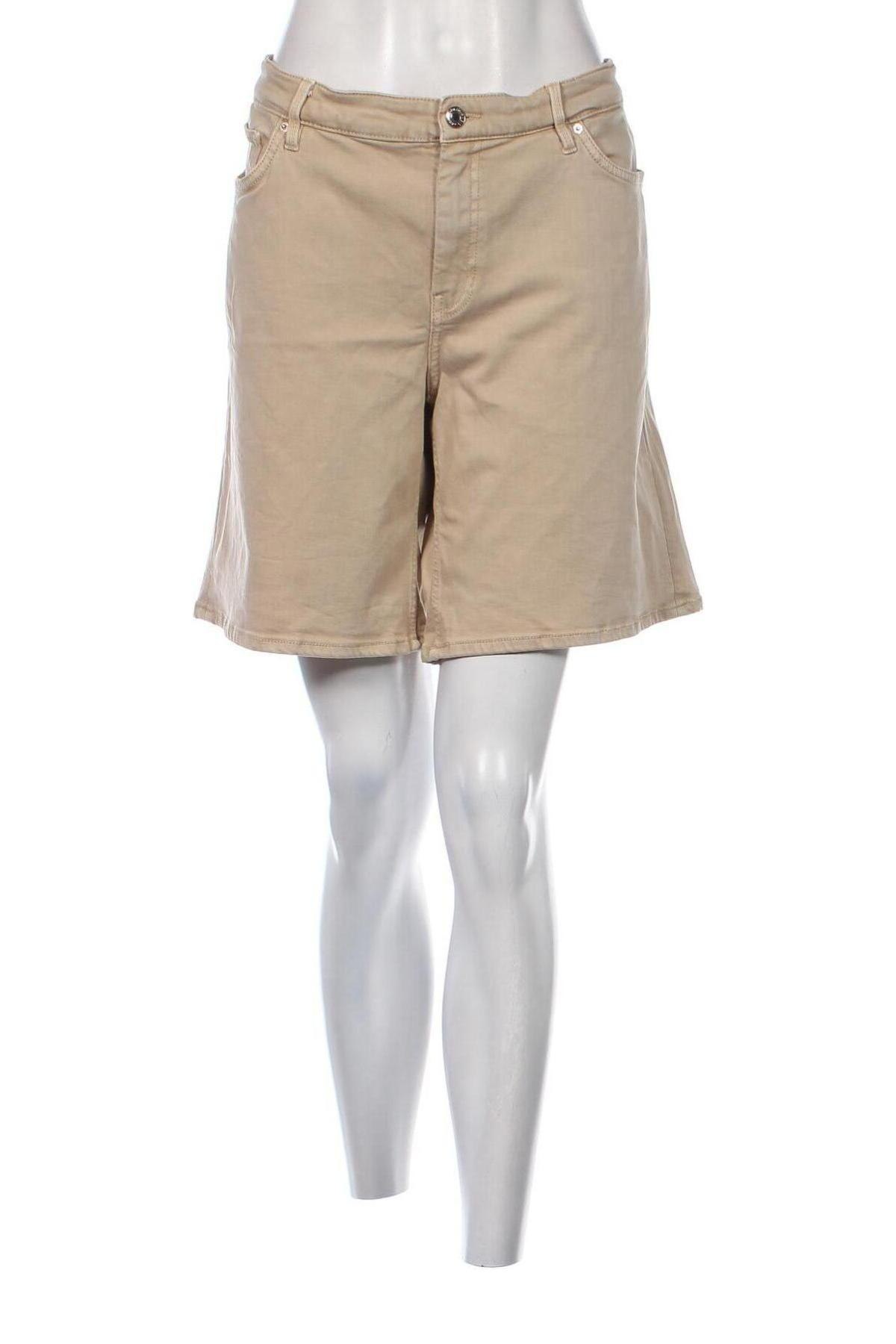 Γυναικείο κοντό παντελόνι S.Oliver, Μέγεθος XL, Χρώμα  Μπέζ, Τιμή 12,28 €