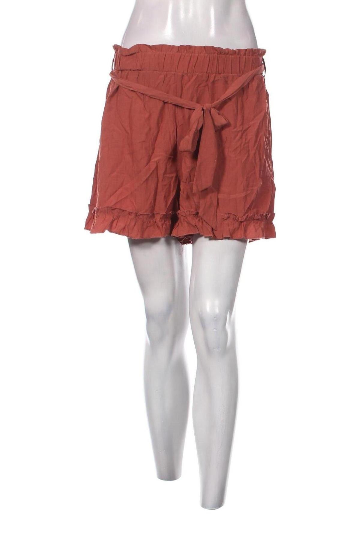 Γυναικείο κοντό παντελόνι SHEIN, Μέγεθος M, Χρώμα Καφέ, Τιμή 3,53 €