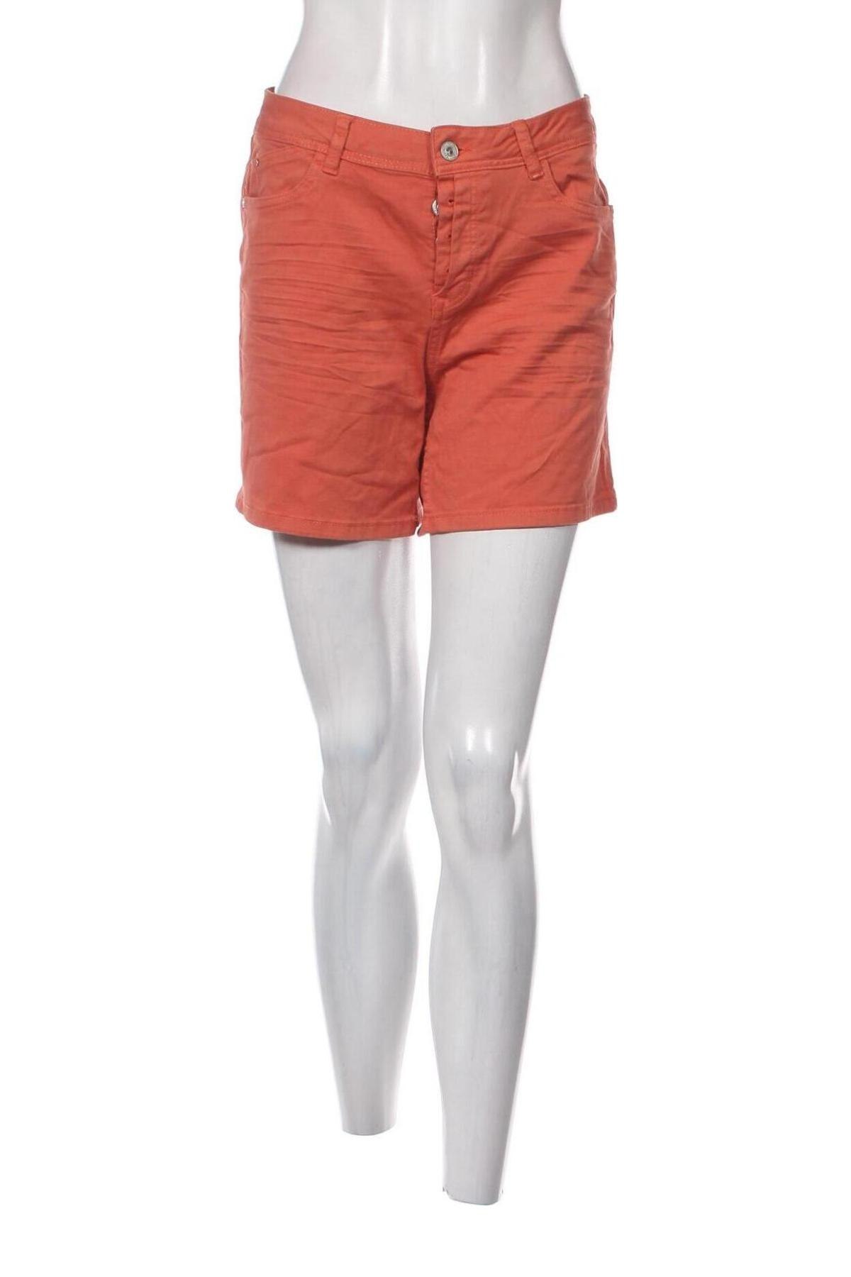 Pantaloni scurți de femei Tom Tailor, Mărime M, Culoare Portocaliu, Preț 78,95 Lei