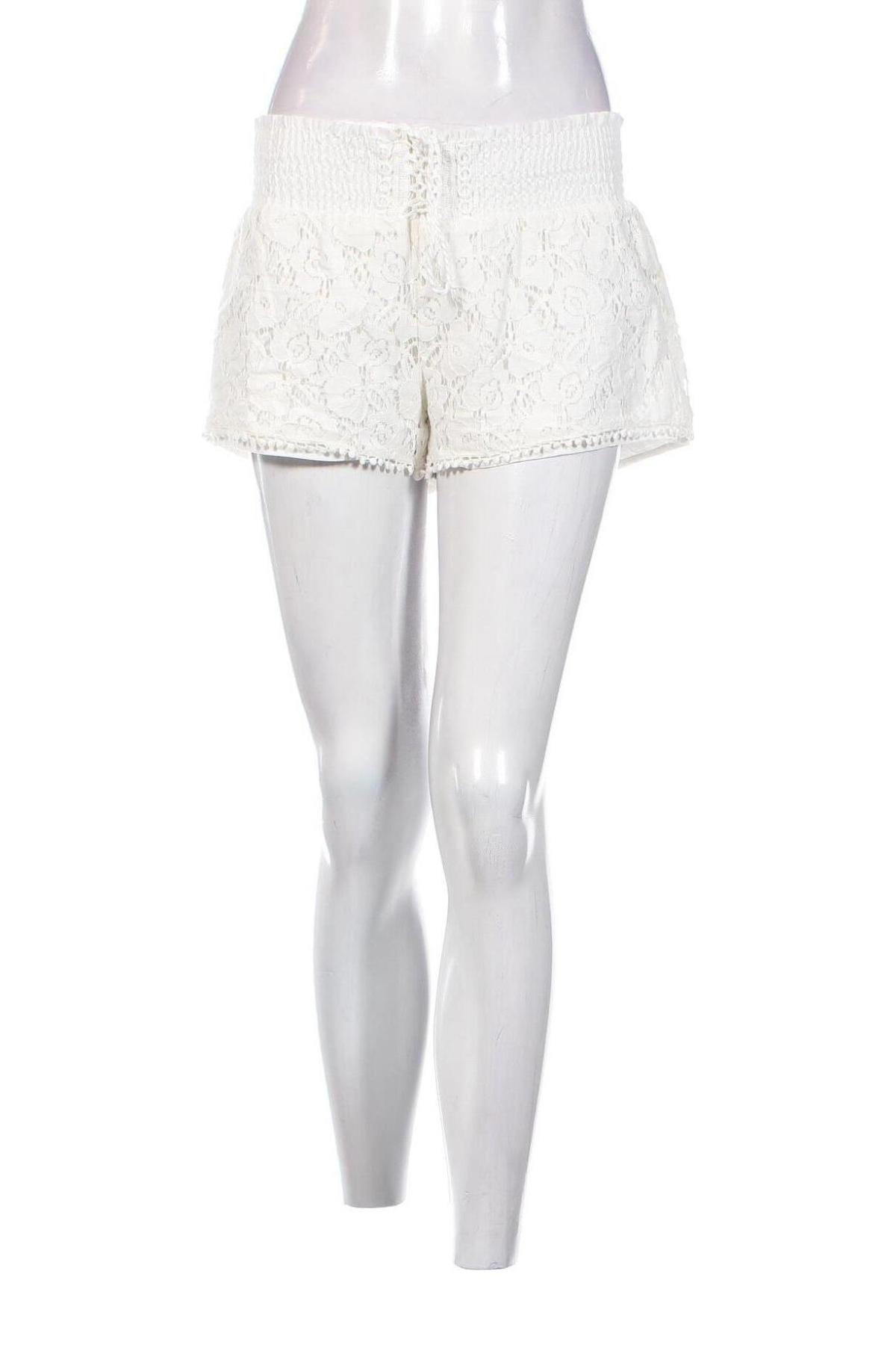 Γυναικείο κοντό παντελόνι Undiz, Μέγεθος L, Χρώμα Λευκό, Τιμή 6,68 €