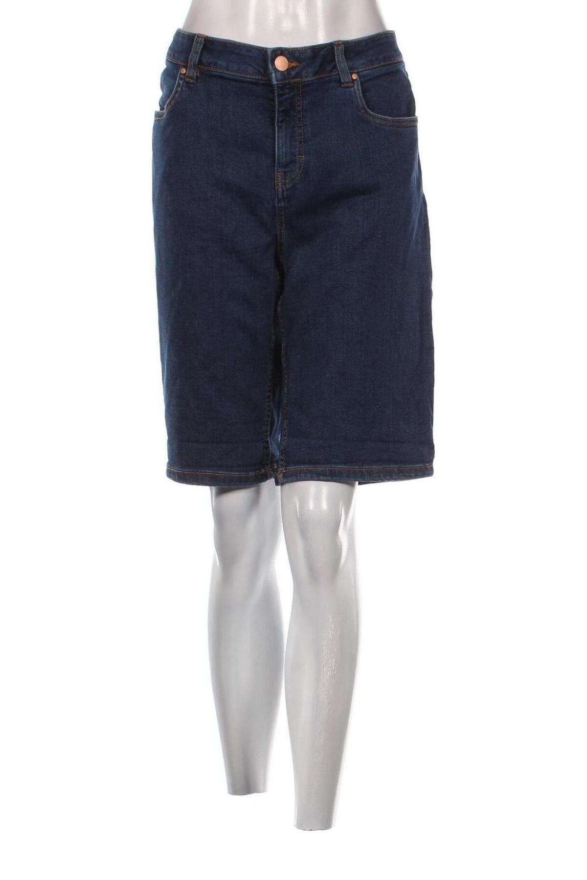 Pantaloni scurți de femei Women by Tchibo, Mărime XL, Culoare Albastru, Preț 40,15 Lei
