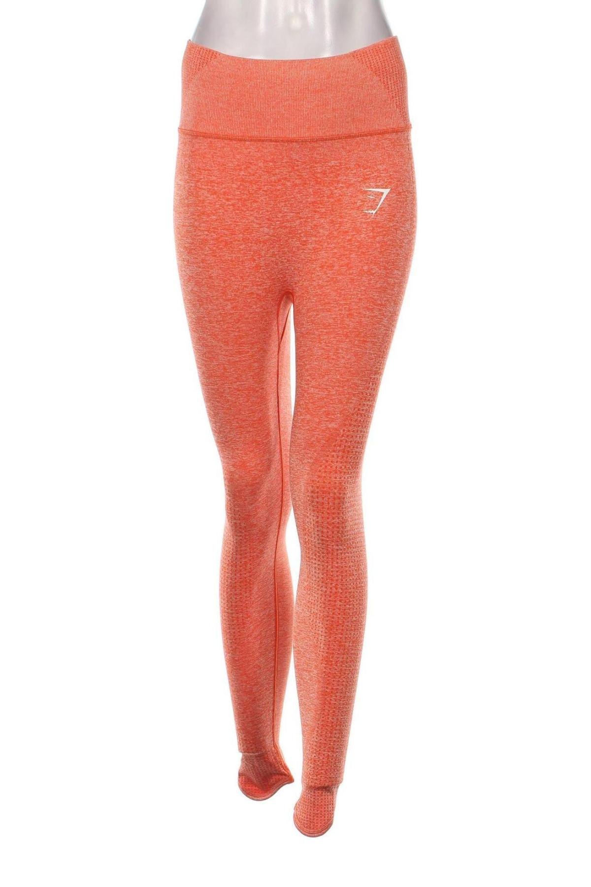 Γυναικείο κολάν Gymshark, Μέγεθος S, Χρώμα Πορτοκαλί, Τιμή 24,37 €