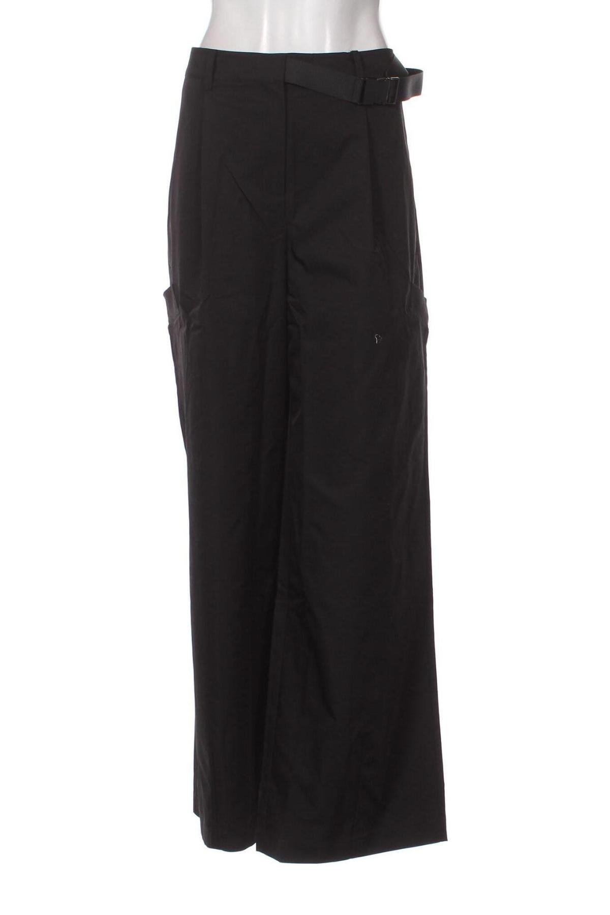 Γυναικείο παντελόνι δερμάτινο ABOUT YOU X MILLANE, Μέγεθος L, Χρώμα Μαύρο, Τιμή 32,36 €