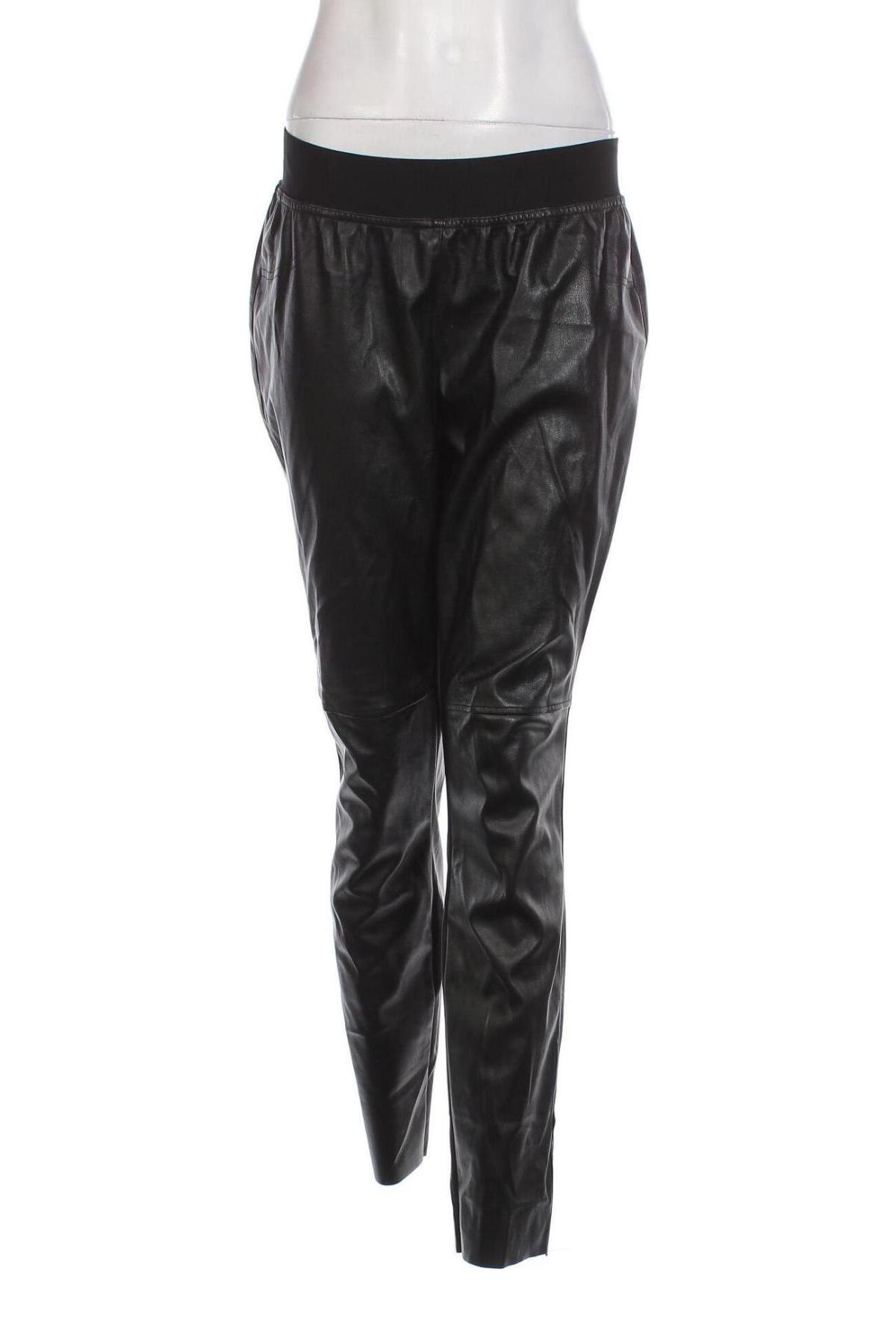 Dámske kožené nohavice  Amy Vermont, Veľkosť L, Farba Čierna, Cena  4,11 €