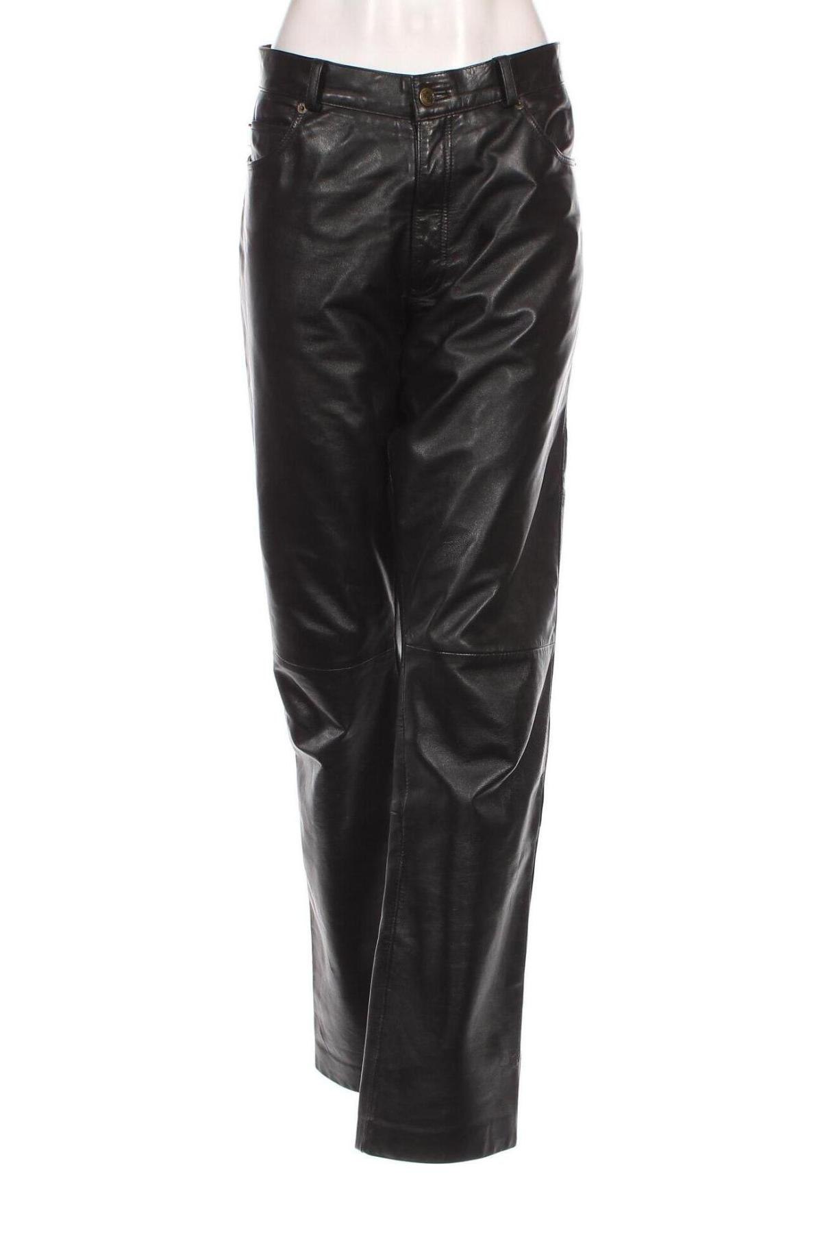 Dámske kožené nohavice  Gipsy, Veľkosť XL, Farba Čierna, Cena  75,98 €