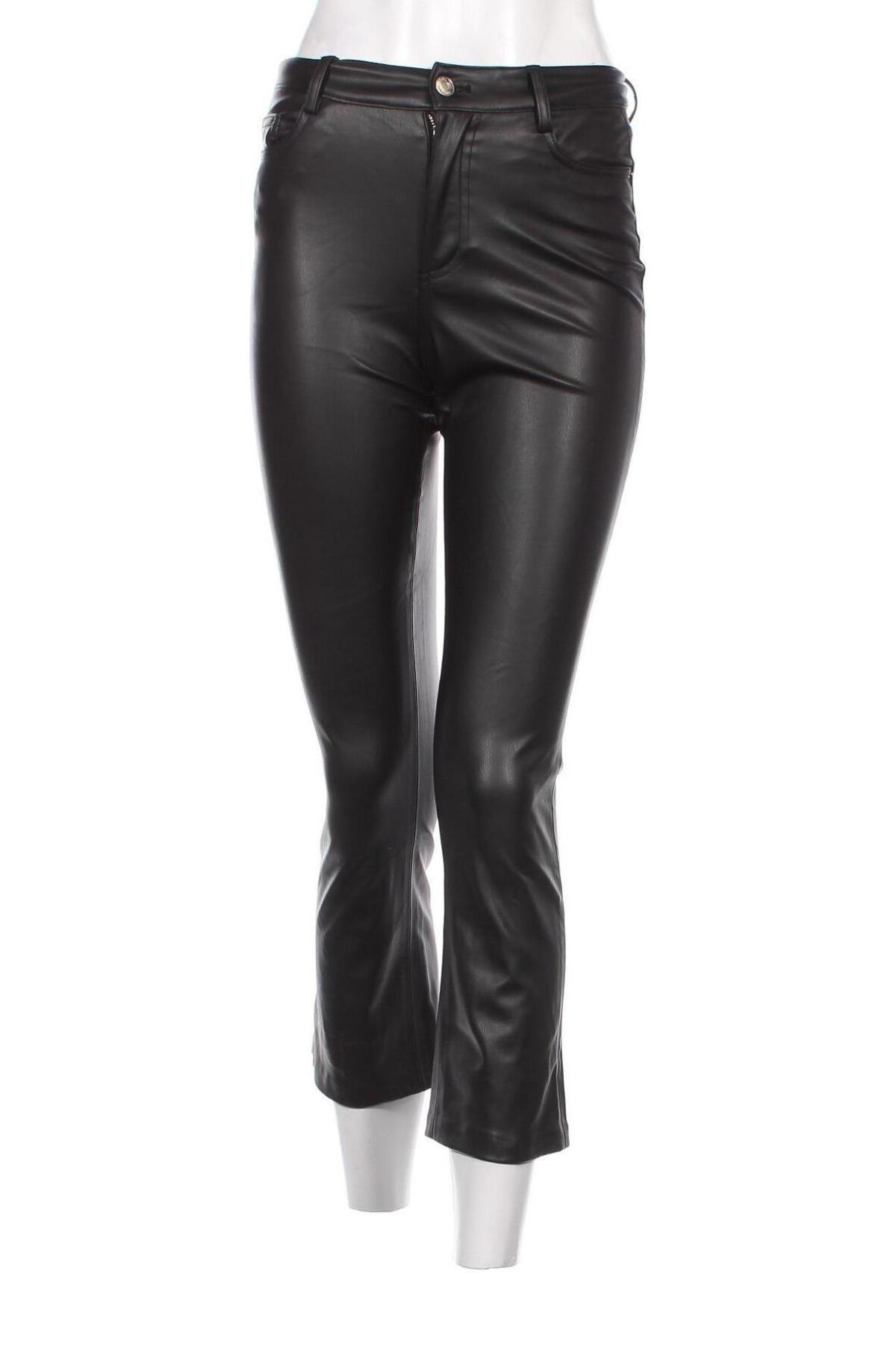 Damen Lederhose Zara, Größe XXS, Farbe Schwarz, Preis 6,99 €