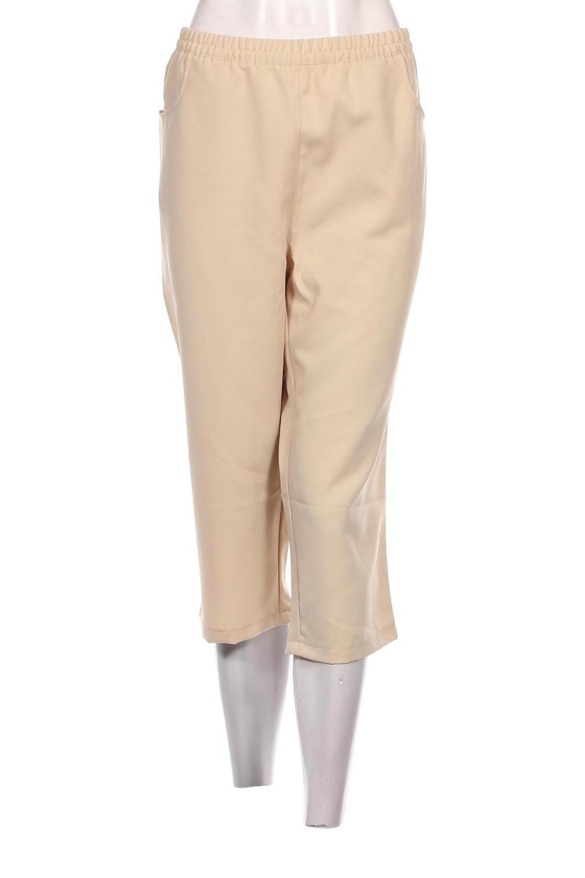 Γυναικείο παντελόνι, Μέγεθος XL, Χρώμα  Μπέζ, Τιμή 7,89 €