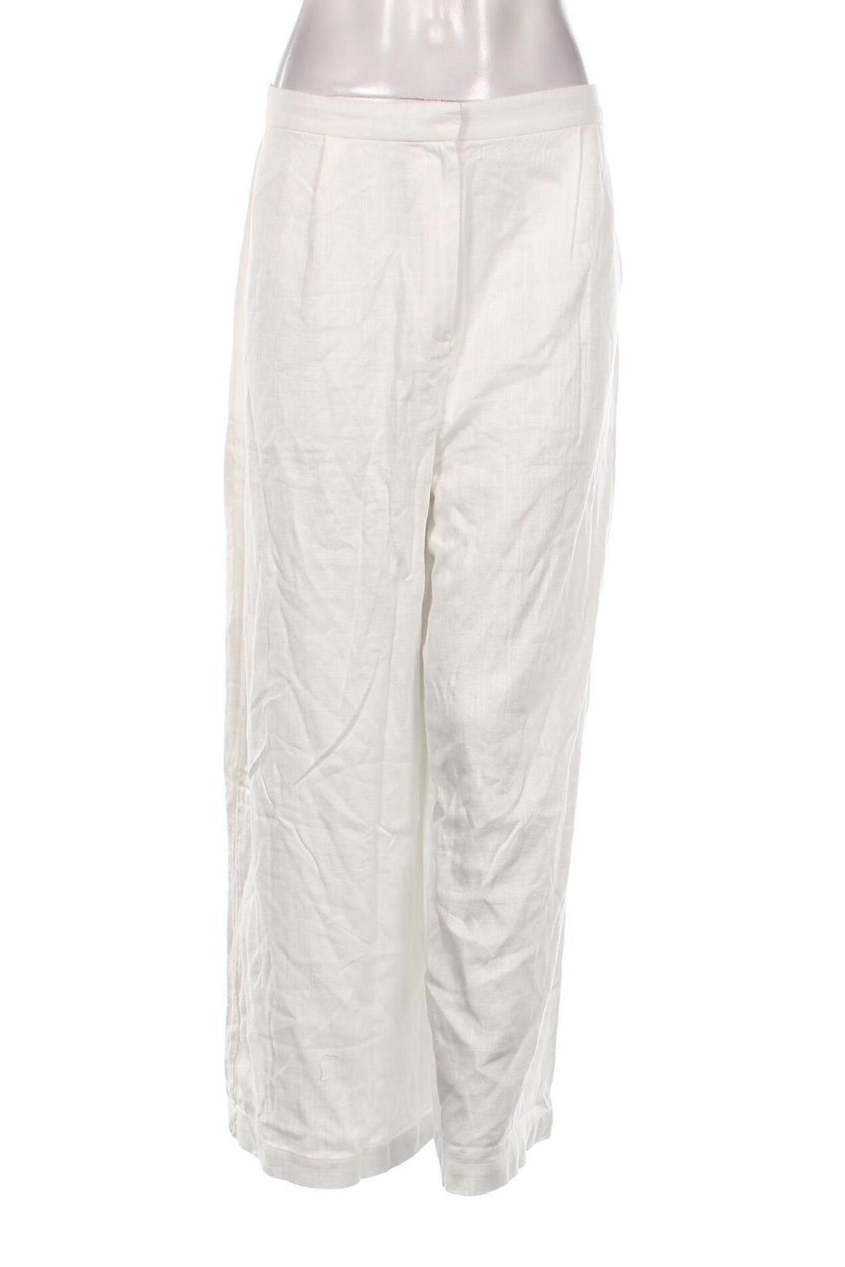Дамски панталон ASOS, Размер XL, Цвят Бял, Цена 60,31 лв.