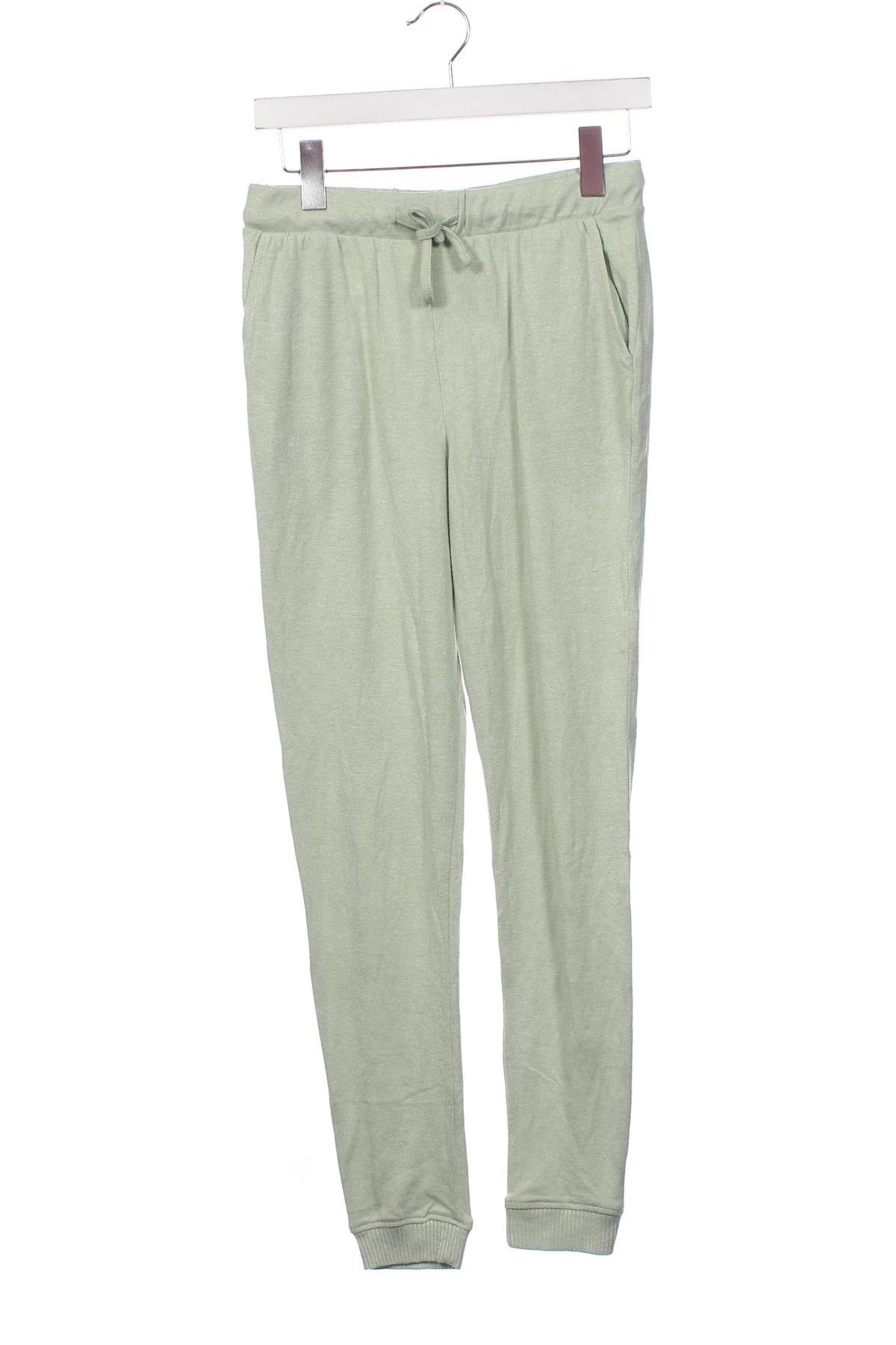 Дамски панталон Blue Monkey, Размер XS, Цвят Зелен, Цена 10,73 лв.
