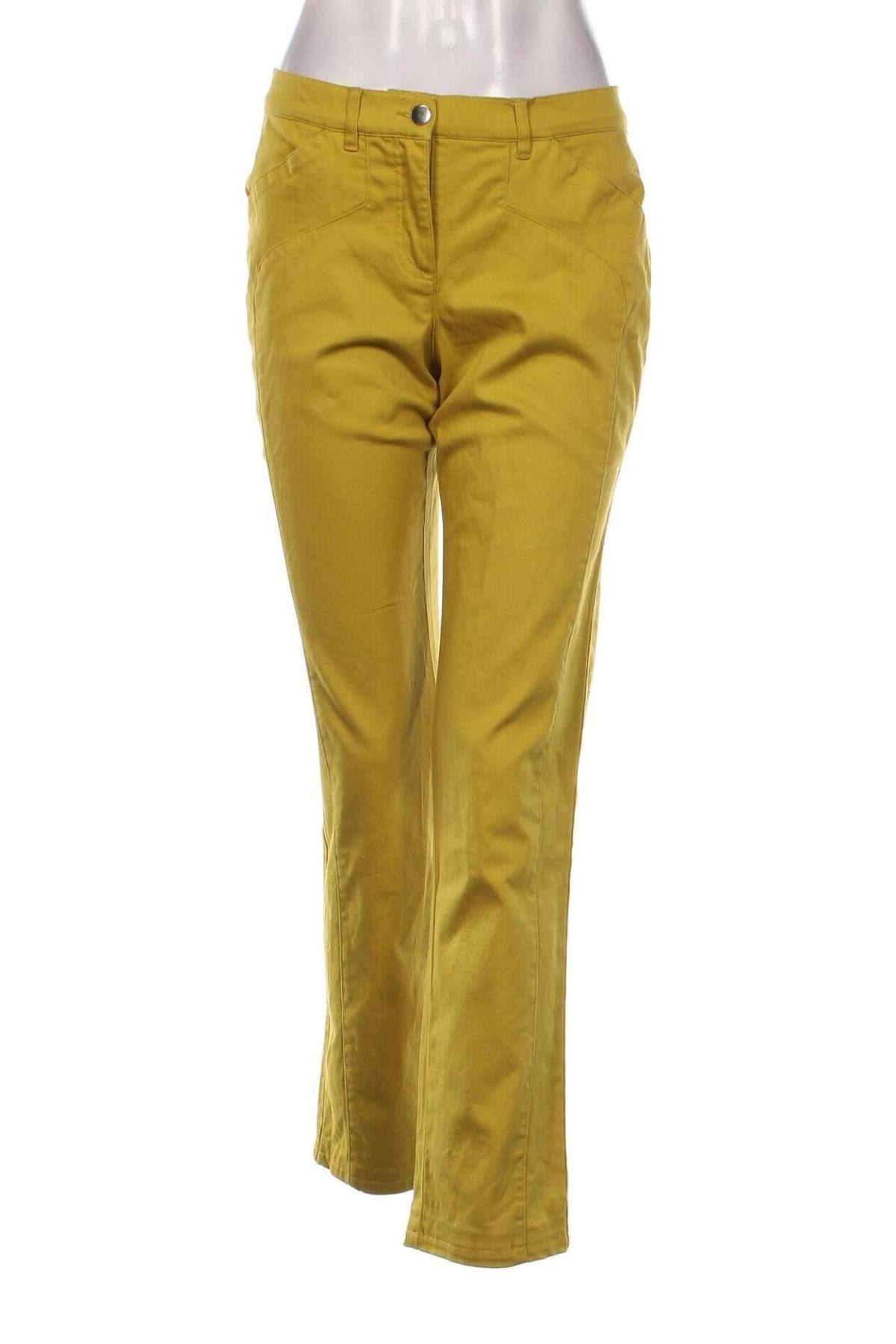 Γυναικείο παντελόνι Bpc Bonprix Collection, Μέγεθος S, Χρώμα Κίτρινο, Τιμή 6,68 €