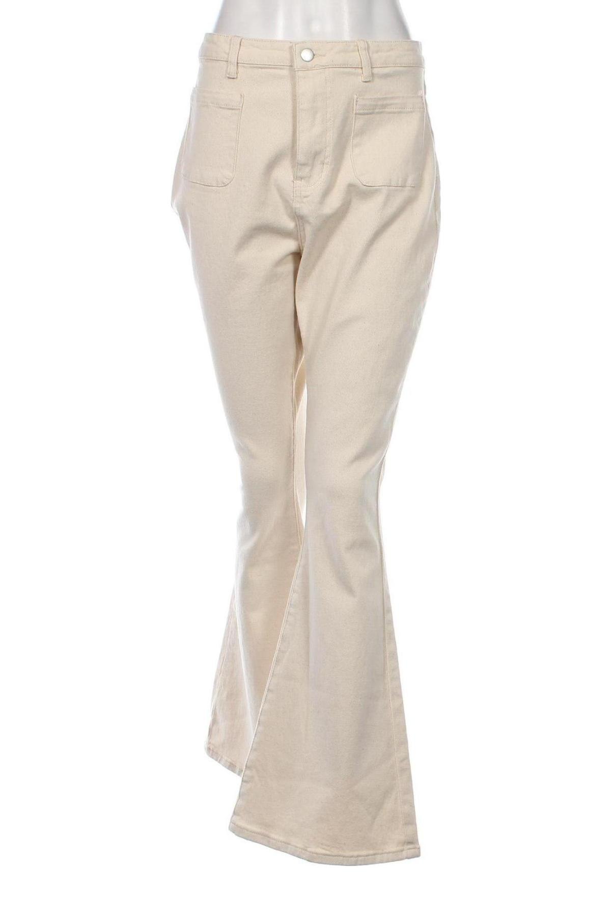 Γυναικείο παντελόνι Dorothy Perkins, Μέγεθος XL, Χρώμα Εκρού, Τιμή 6,53 €