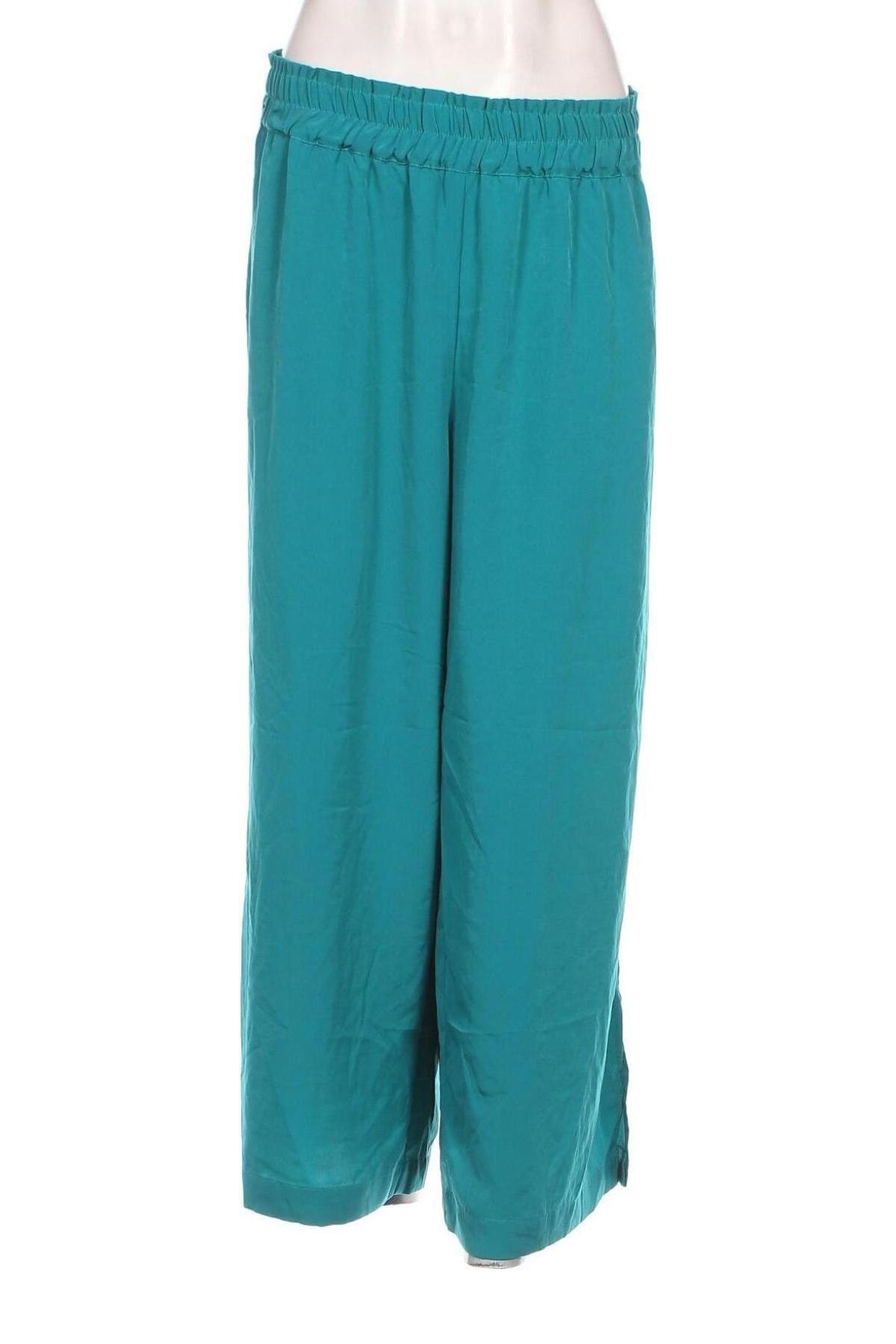 Γυναικείο παντελόνι Fiorella Rubino, Μέγεθος XL, Χρώμα Πράσινο, Τιμή 30,31 €