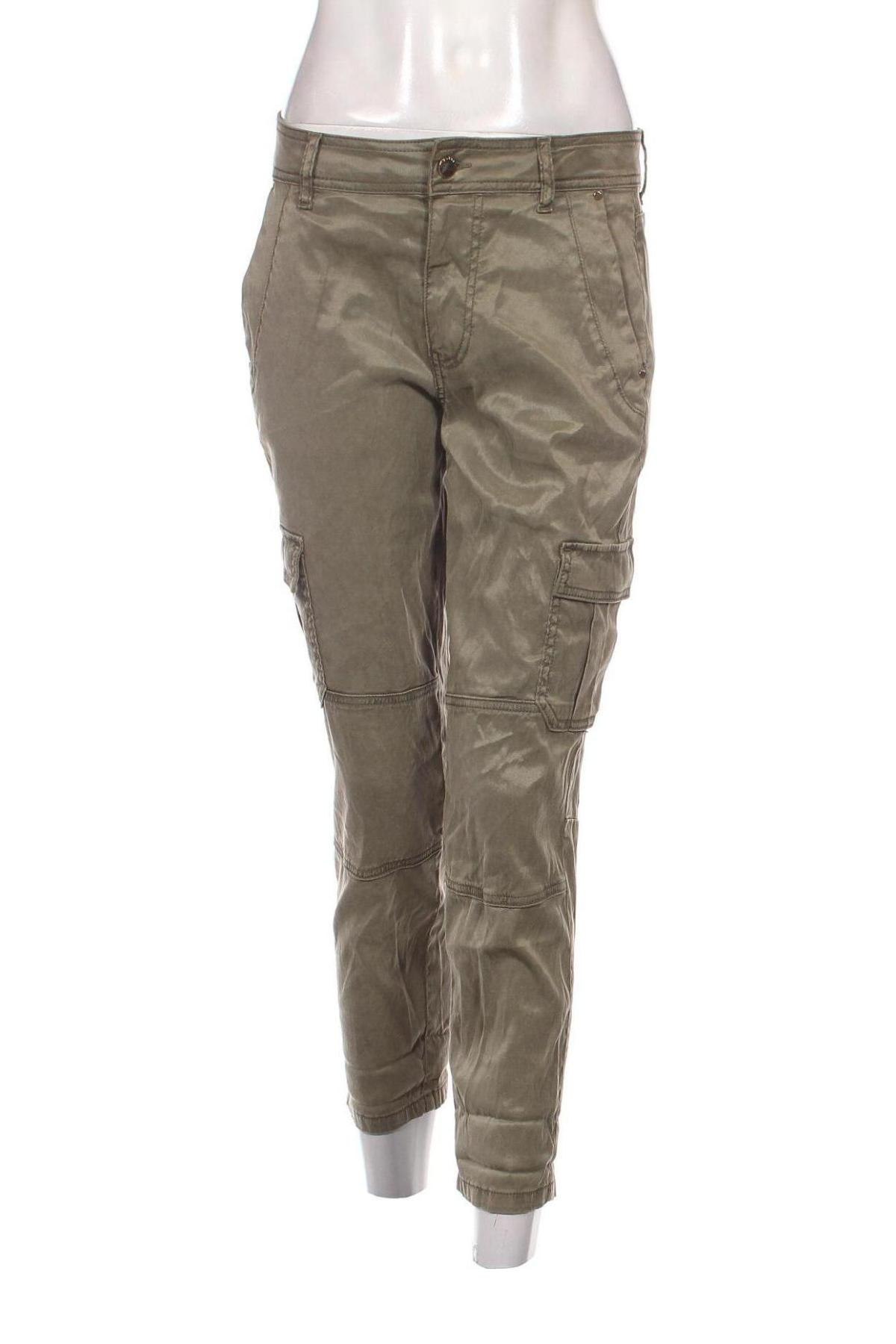 Дамски панталон Guess, Размер S, Цвят Зелен, Цена 150,00 лв.
