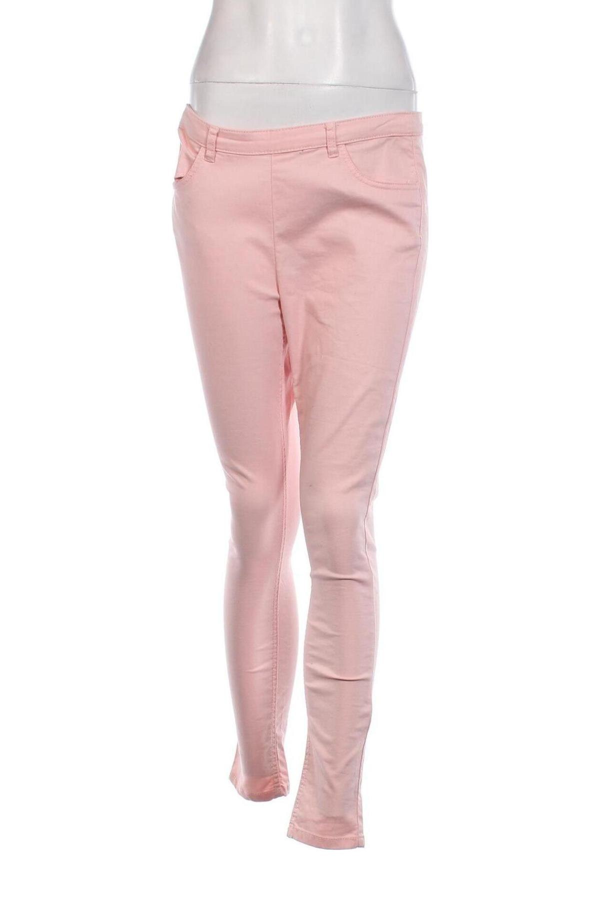 Дамски панталон H&M Divided, Размер L, Цвят Розов, Цена 29,00 лв.