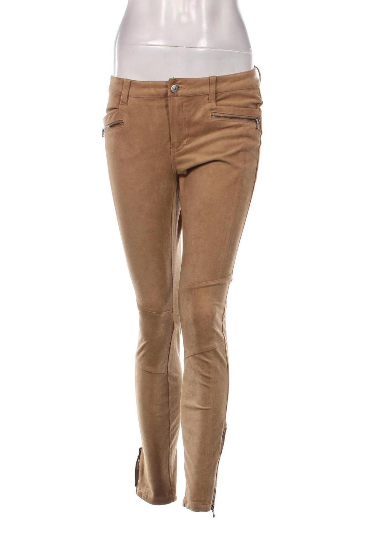 Pantaloni de femei H&M L.O.G.G., Mărime M, Culoare Bej, Preț 7,63 Lei