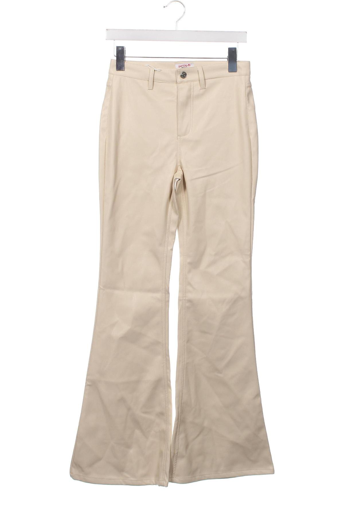 Pantaloni de femei Jennyfer, Mărime M, Culoare Ecru, Preț 15,13 Lei